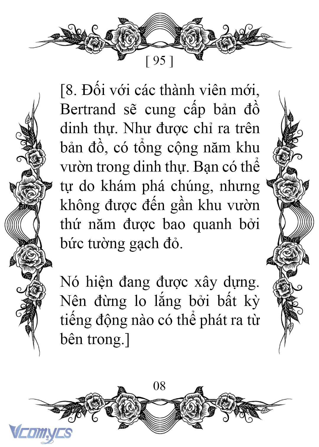[Novel] Chào Mừng Đến Với Dinh Thự Hoa Hồng Chap 95 - Trang 2