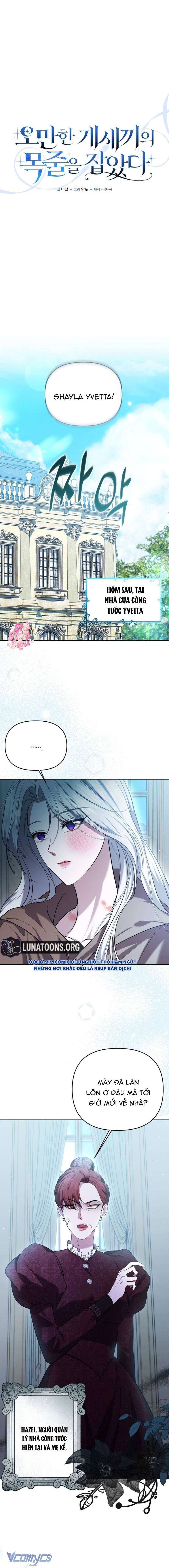 [18+] Tôi Nắm Xiềng Xích Của Một Tên Khốn Ngạo Mạn Chap 1 - Next 