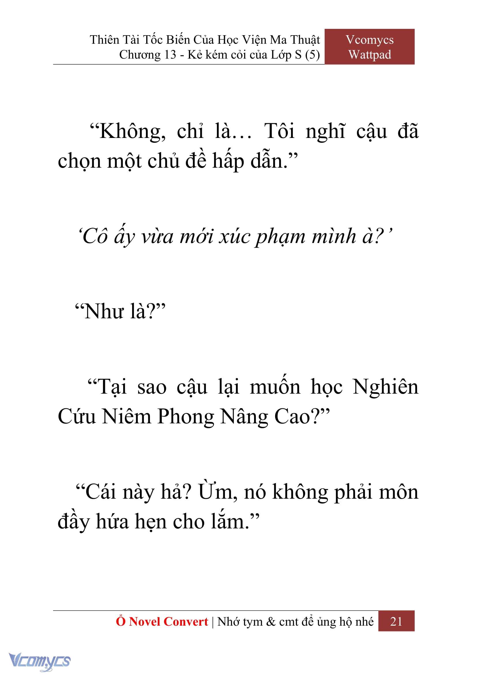 [Novel] Thiên Tài Tốc Biến Của Học Viện Ma Thuật Chap 13 - Trang 2