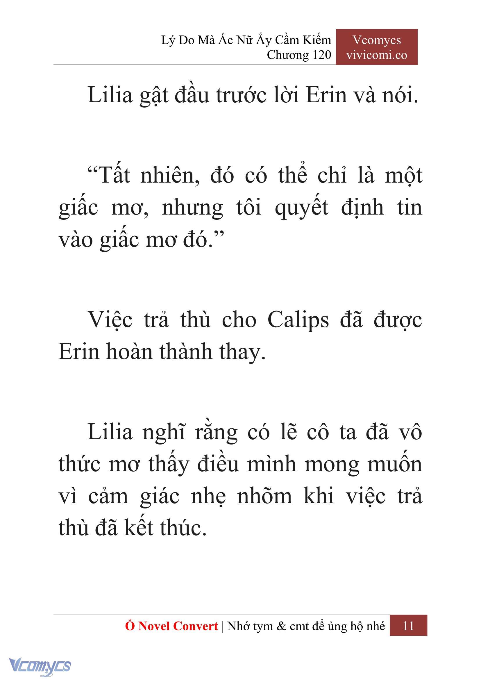[Novel] Lý Do Mà Ác Nữ Ấy Cầm Kiếm Chap 120 - Trang 2