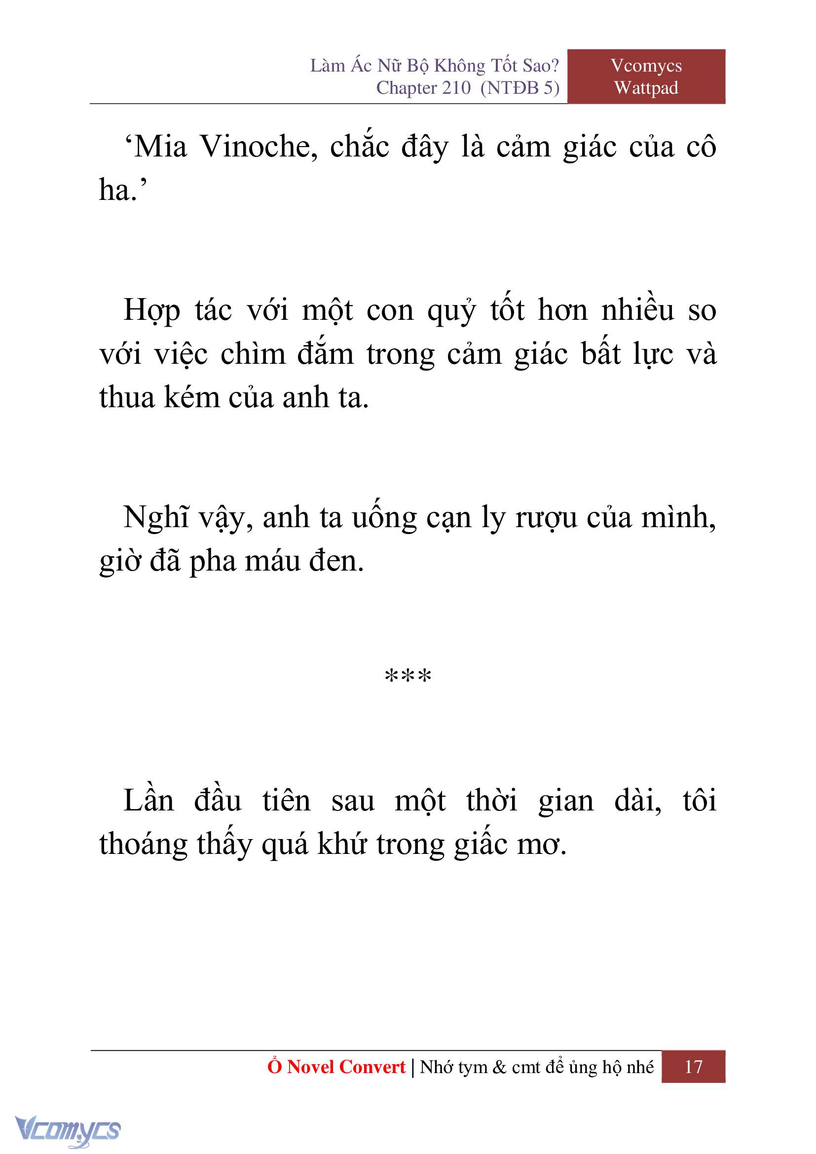 [Novel] Làm Ác Nữ Bộ Không Tốt Sao? Chap 210 - Trang 2