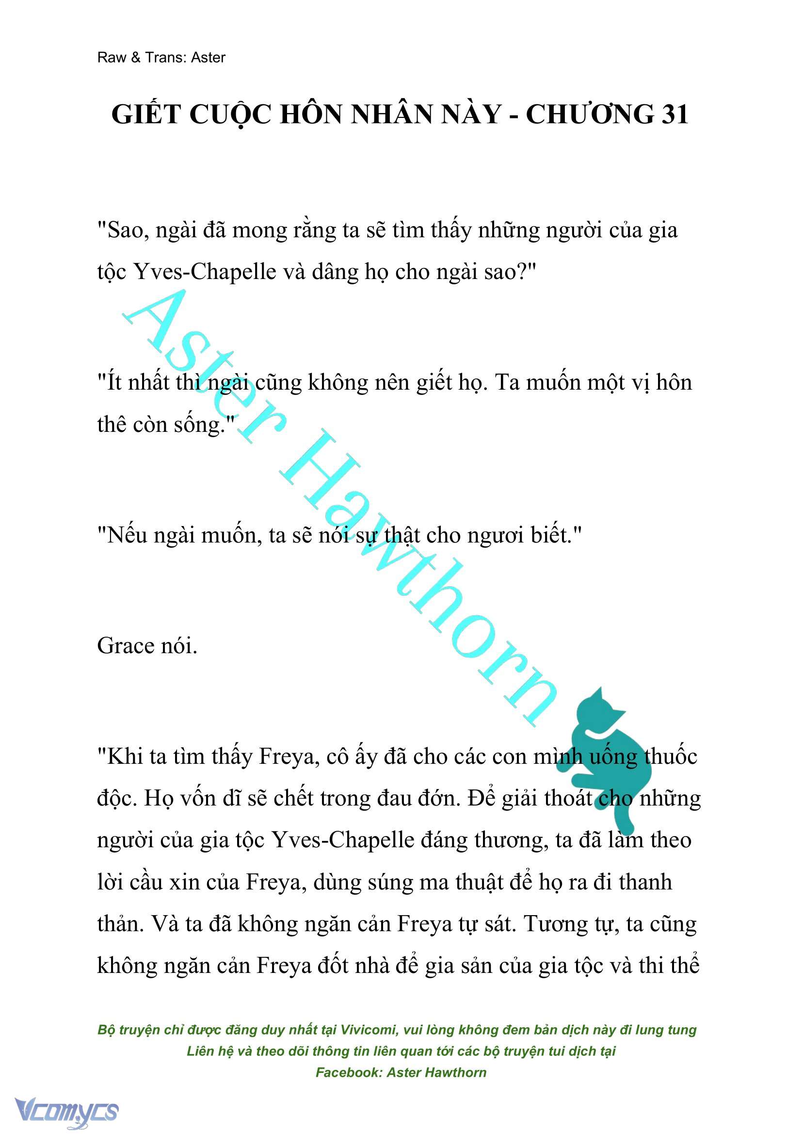 [NOVEL] Giết Cuộc Hôn Nhân Này Chap 31 - Trang 2