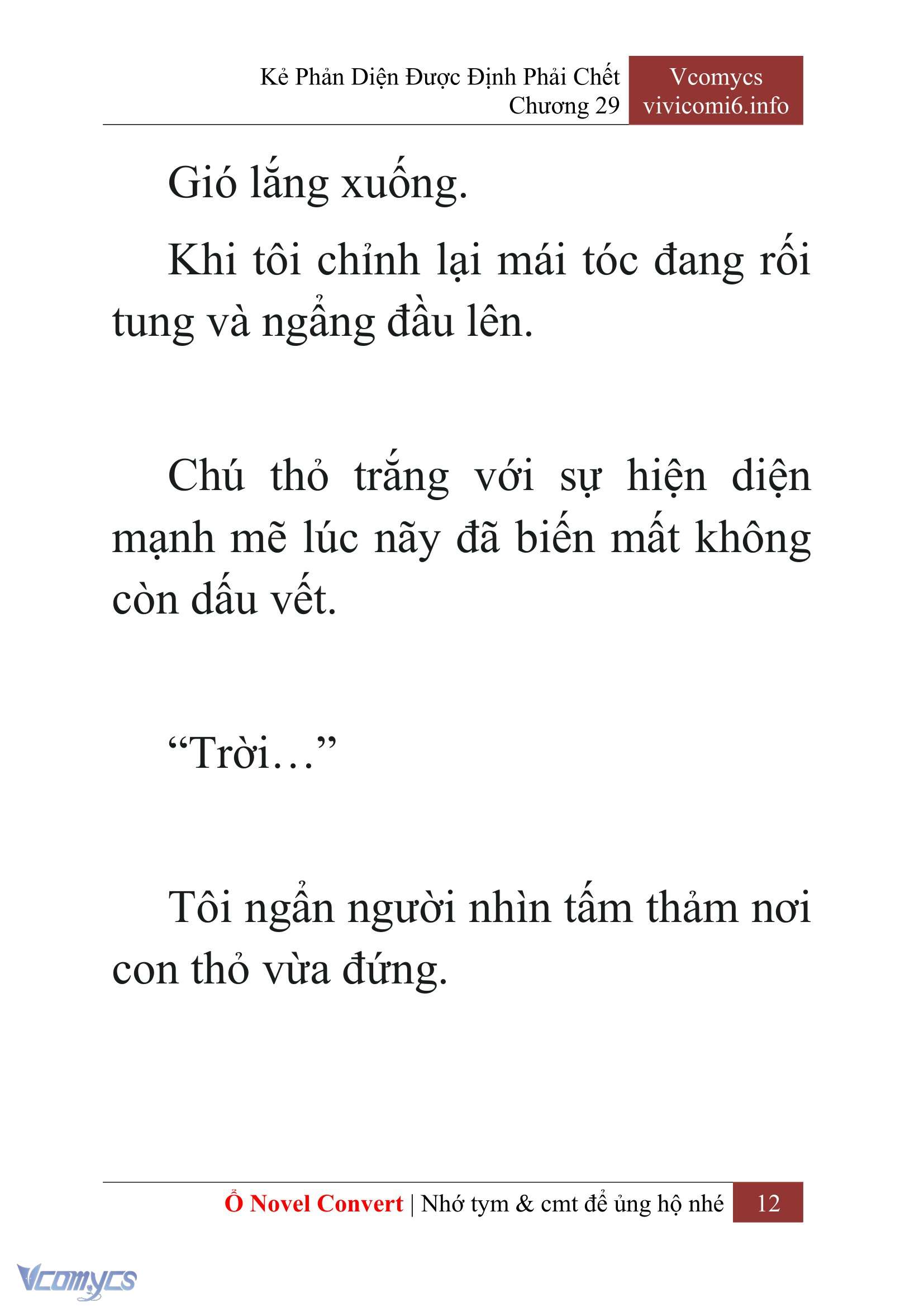 [Novel] Kẻ Phản Diện Được Định Phải Chết Chap 29 - Trang 2