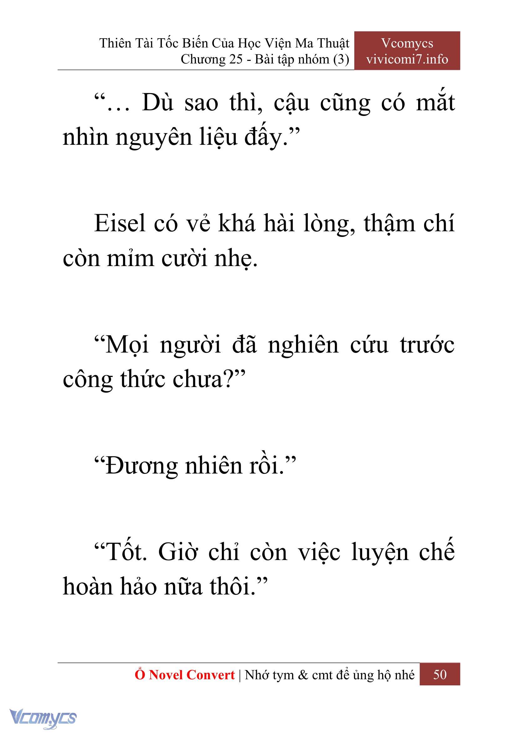 [Novel] Thiên Tài Tốc Biến Của Học Viện Ma Thuật Chap 25 - Next 
