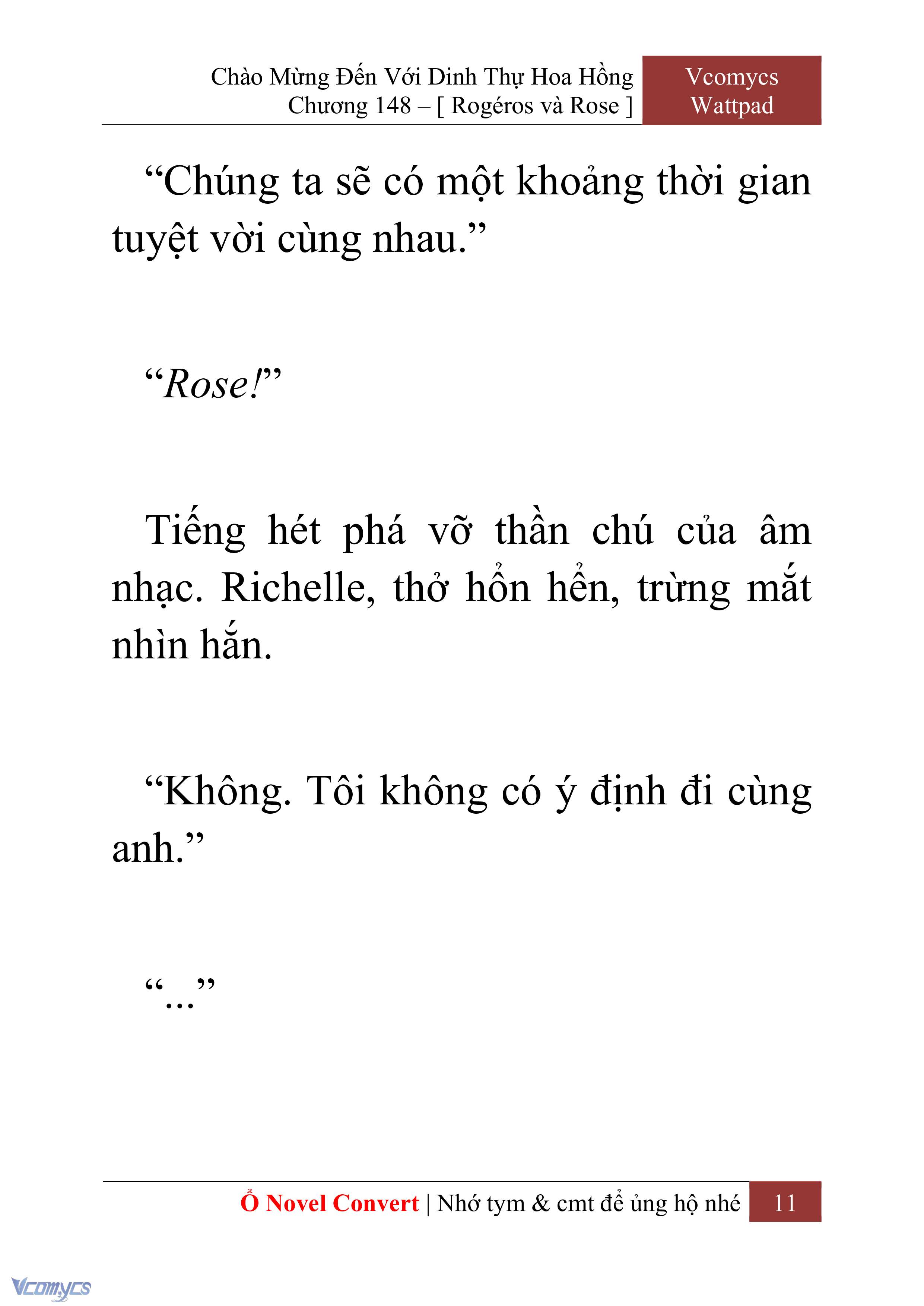 [Novel] Chào Mừng Đến Với Dinh Thự Hoa Hồng Chap 148 - Next Chap 149