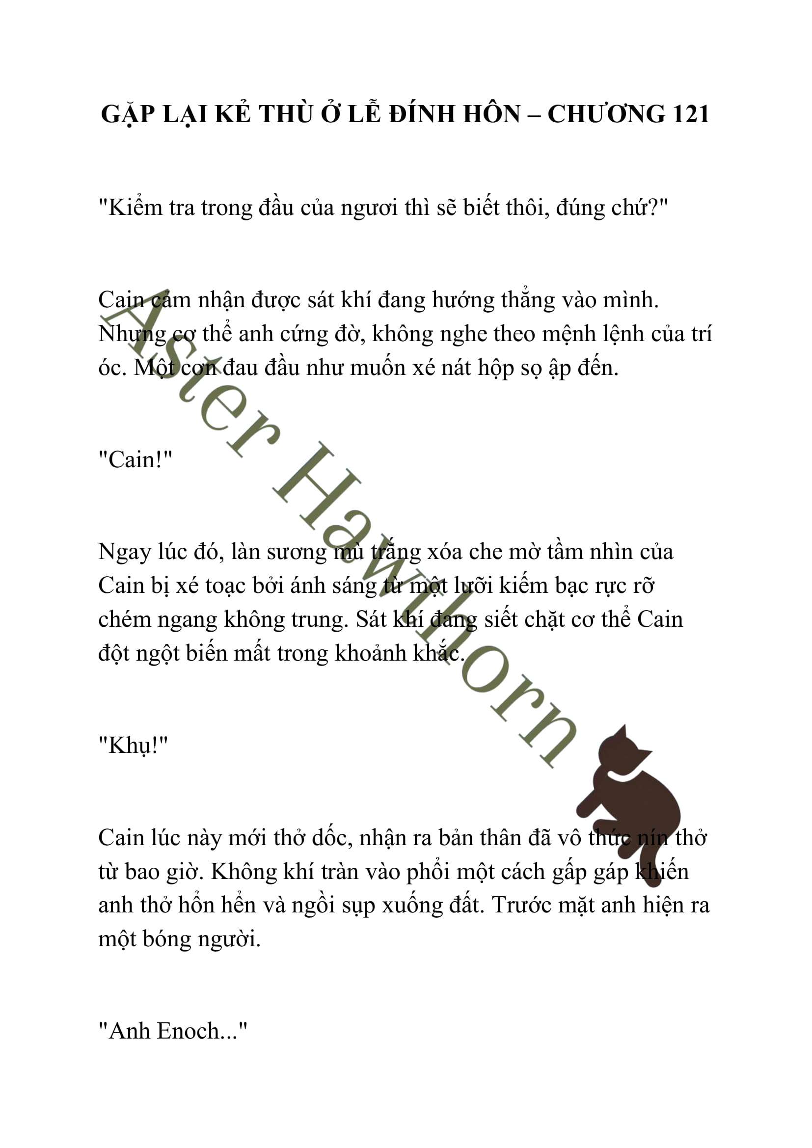 [NOVEL] Gặp Lại Kẻ Thù Ở Lễ Đính Hôn Chap 121 - Trang 2