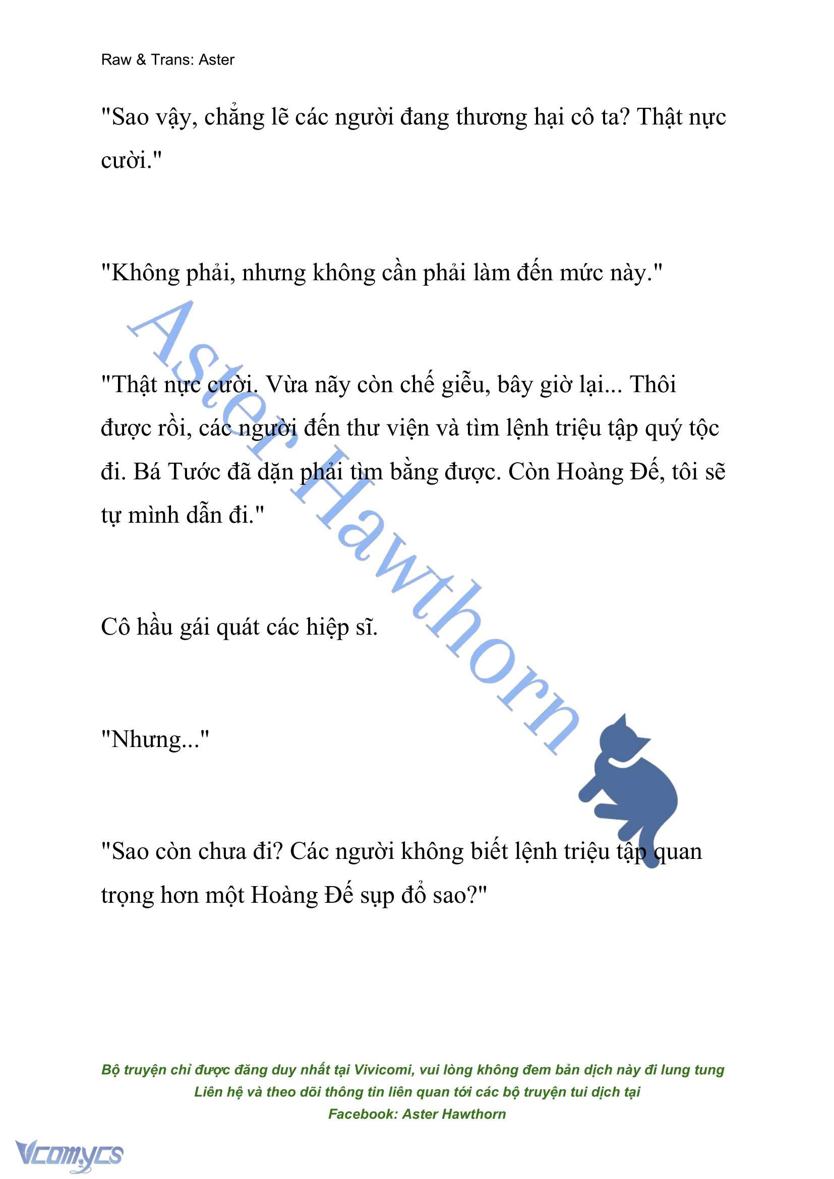 [NOVEL] Đêm Của Bệ Hạ Chap 63 - Next Chap 64