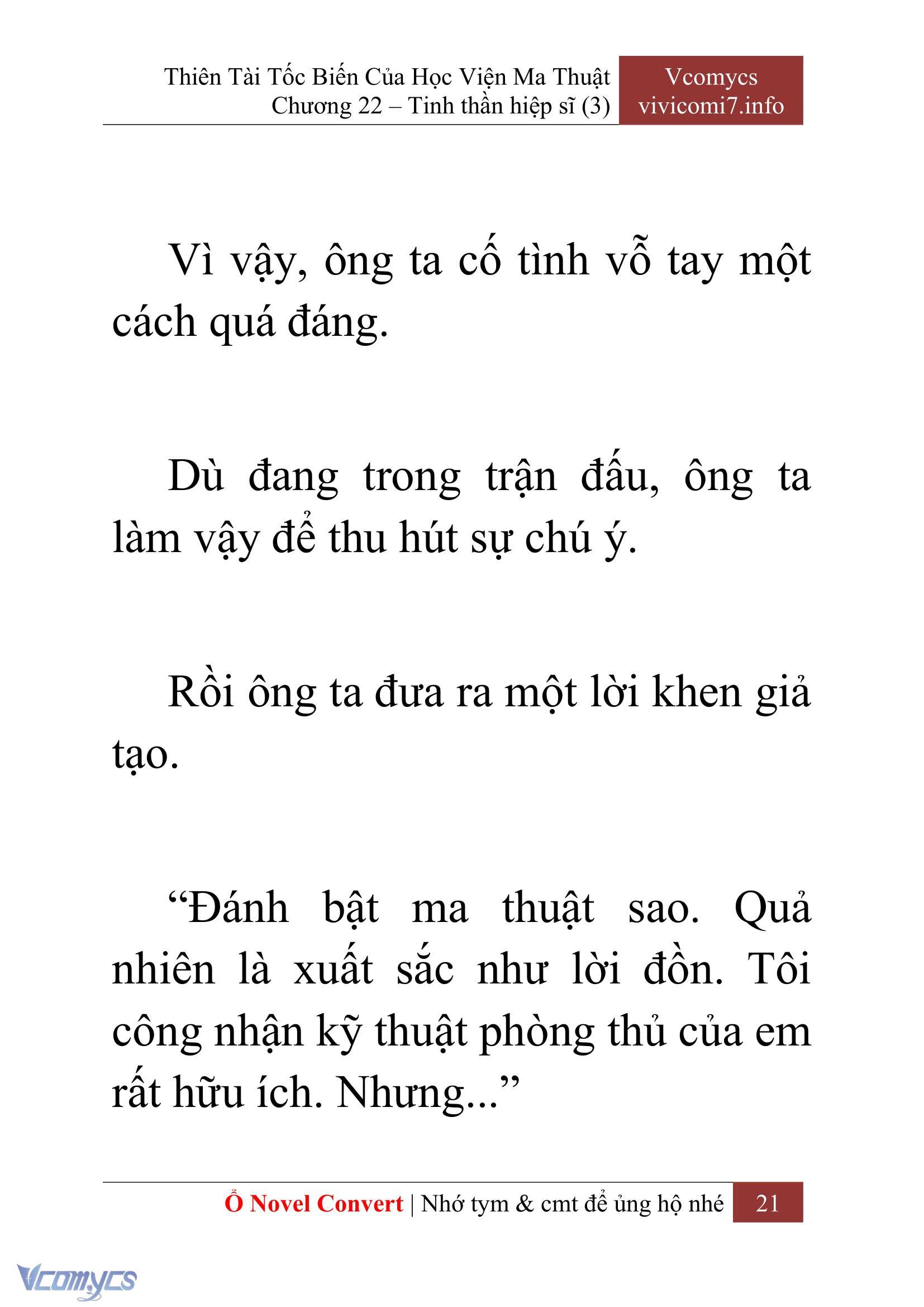 [Novel] Thiên Tài Tốc Biến Của Học Viện Ma Thuật Chap 22 - Trang 2
