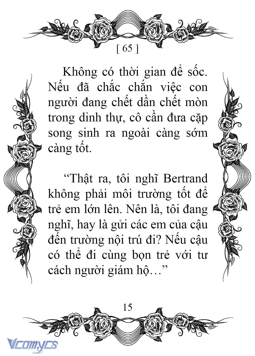 [Novel] Chào Mừng Đến Với Dinh Thự Hoa Hồng Chap 65 - Trang 2