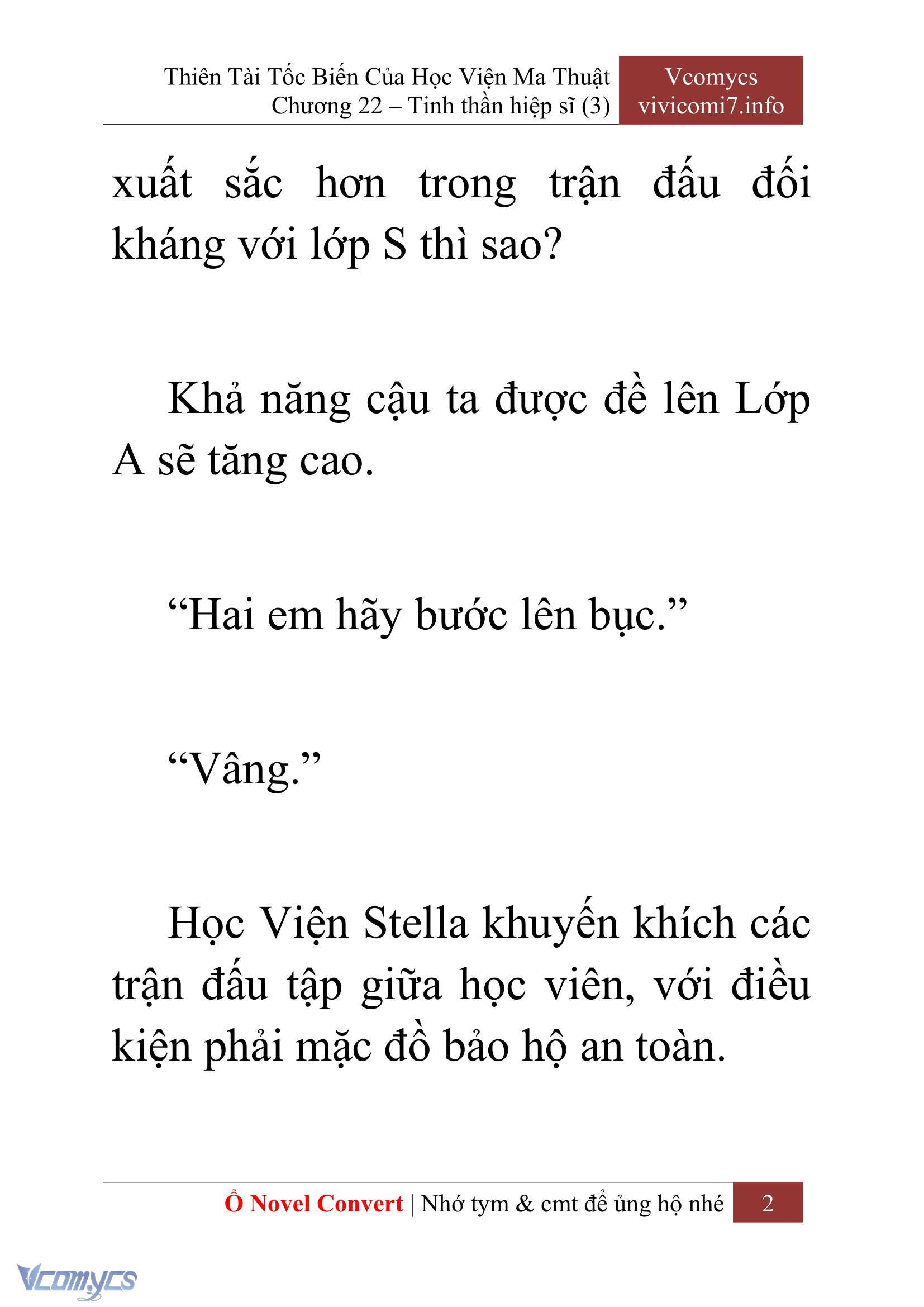 [Novel] Thiên Tài Tốc Biến Của Học Viện Ma Thuật Chap 22 - Trang 2