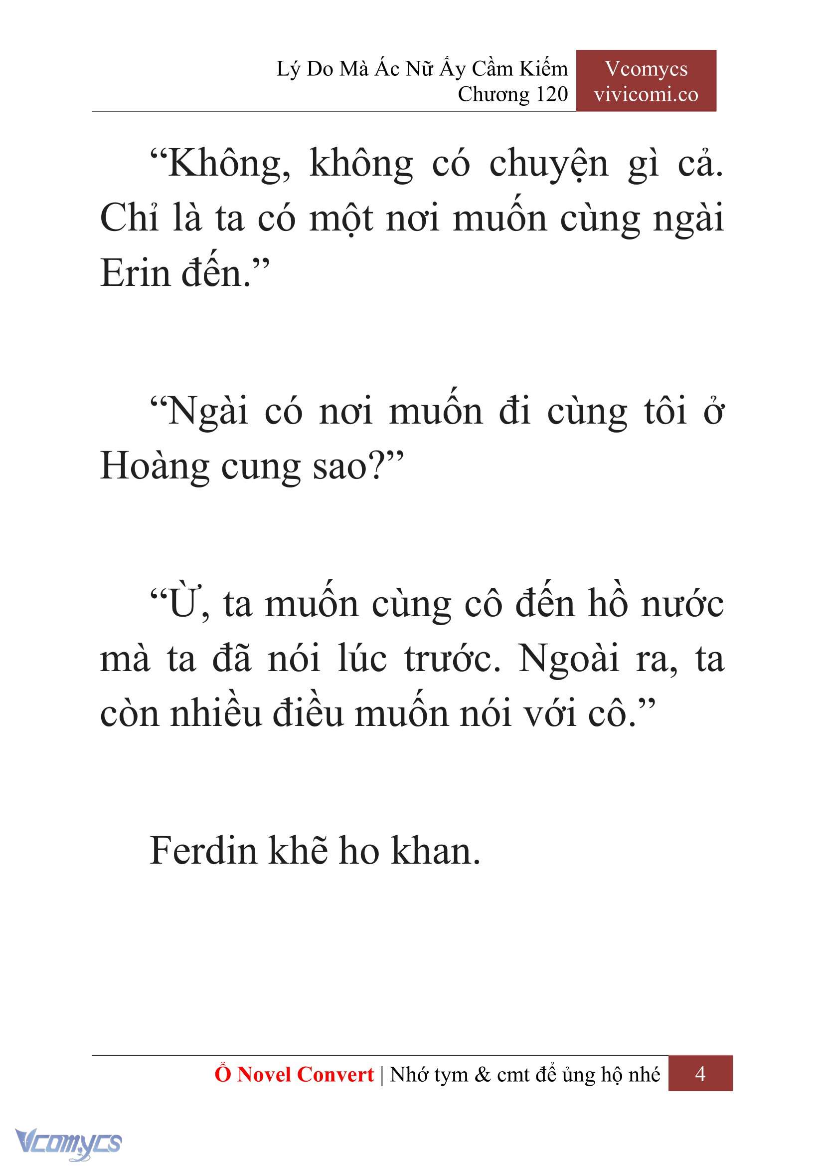 [Novel] Lý Do Mà Ác Nữ Ấy Cầm Kiếm Chap 120 - Trang 2