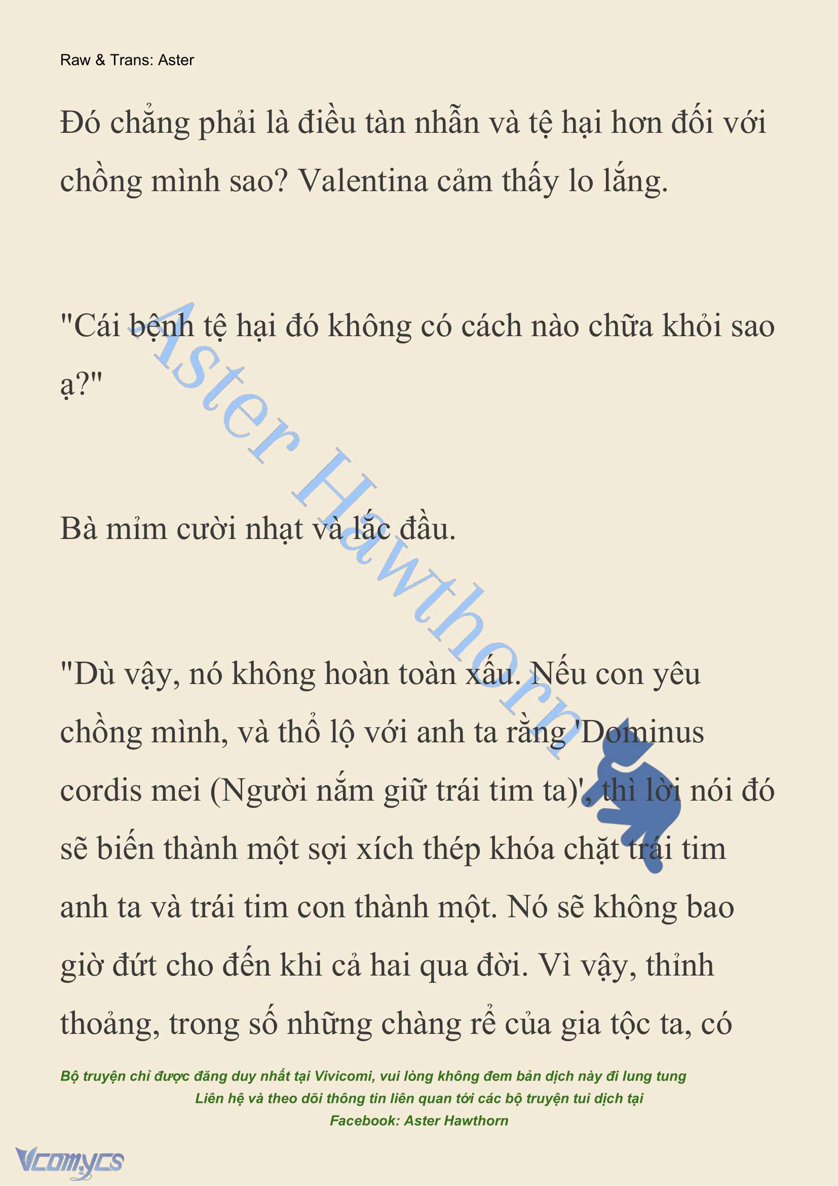 [NOVEL] Thiên Đường Của Valentina Chap 1 - Trang 2