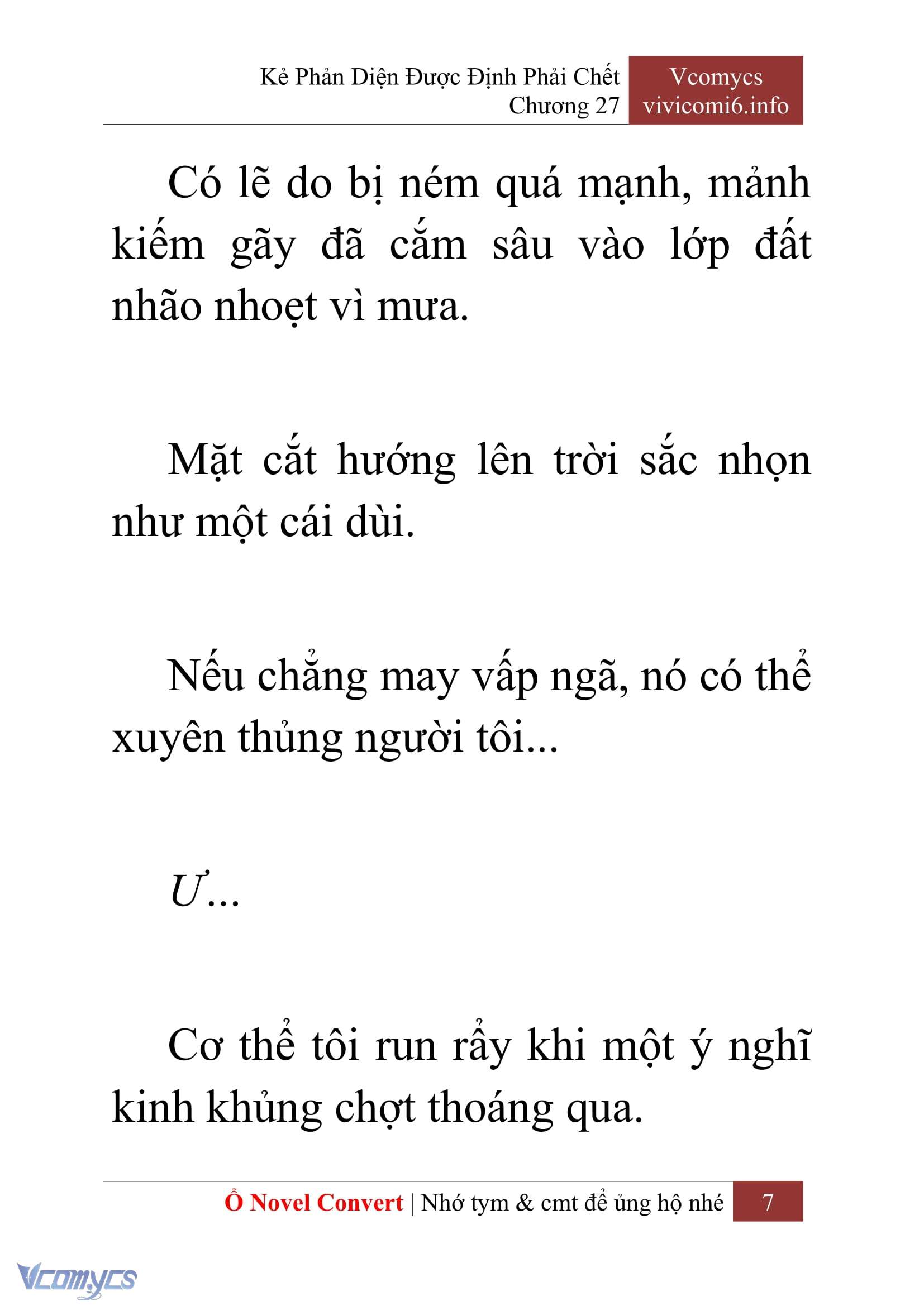 [Novel] Kẻ Phản Diện Được Định Phải Chết Chap 27 - Trang 2