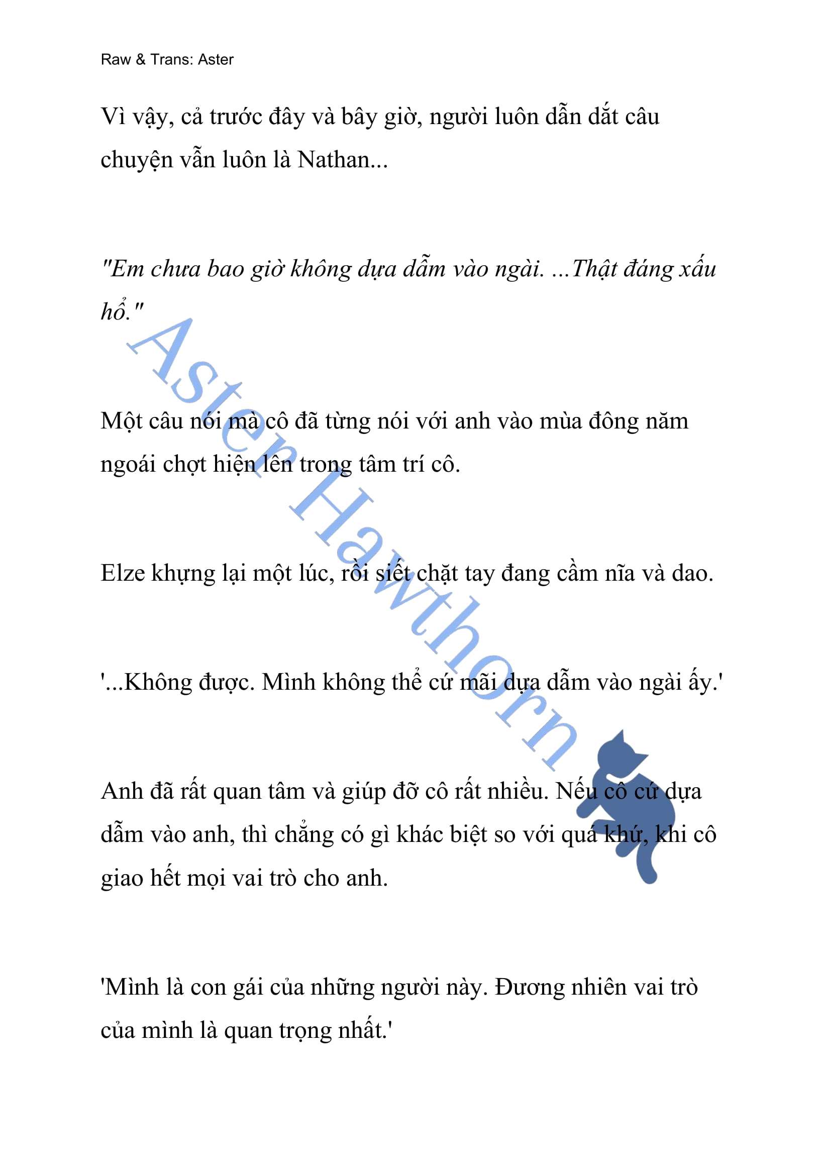 [NOVEL] Anh Hùng Khao Khát Sự Sa Ngã Của Thánh Nữ Chap 26 - Trang 2