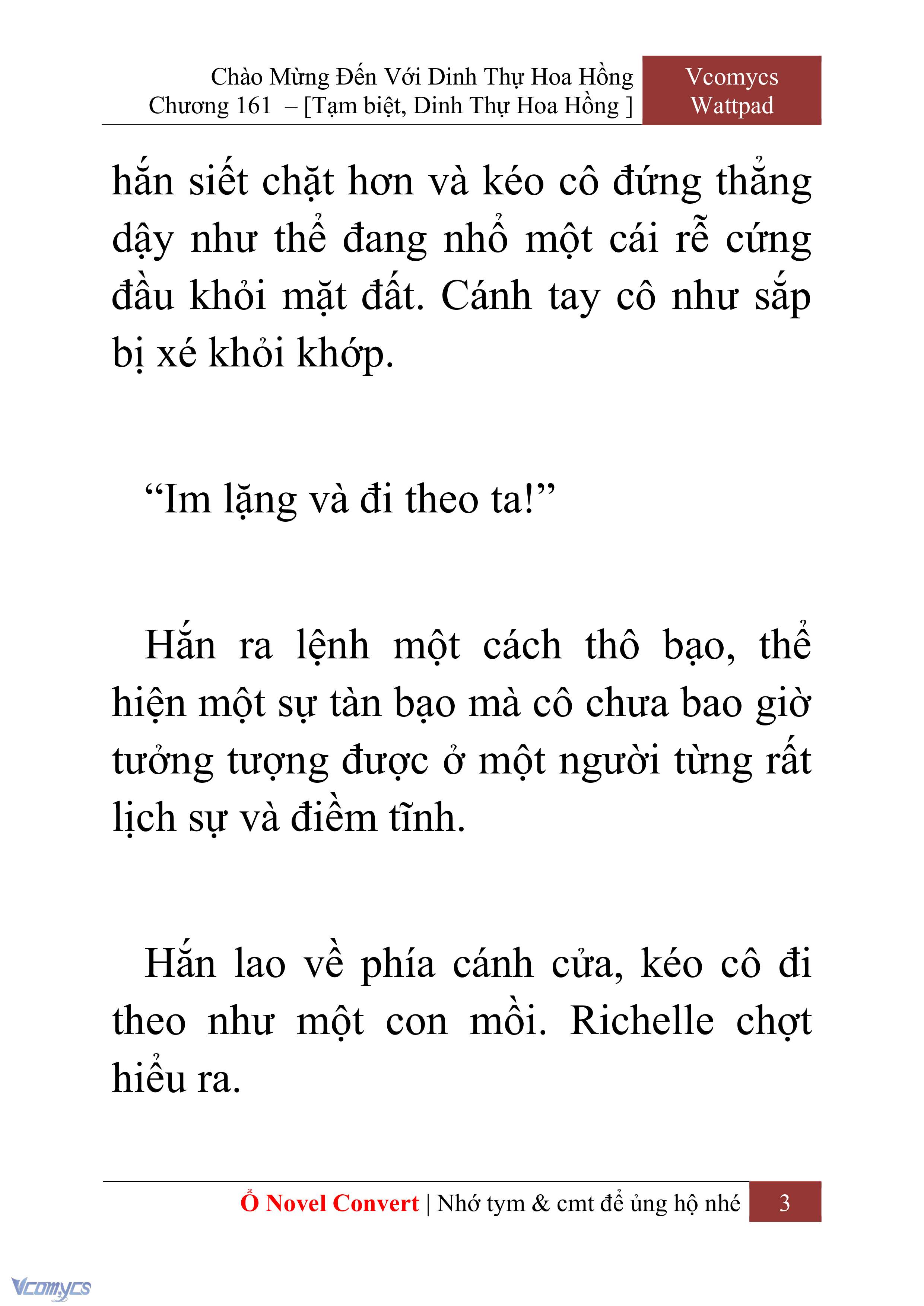 [Novel] Chào Mừng Đến Với Dinh Thự Hoa Hồng Chap 161 - Trang 2