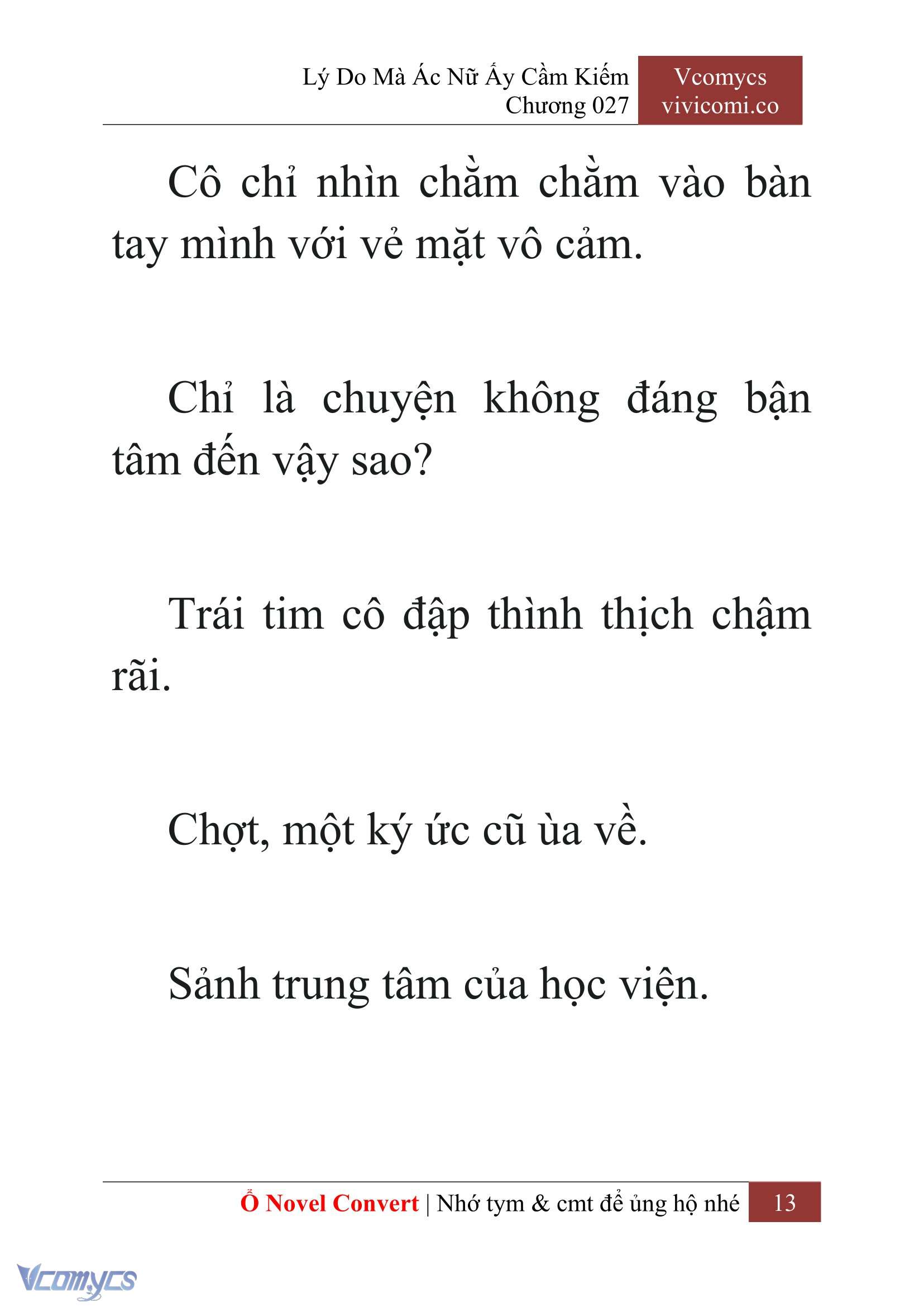 [Novel] Lý Do Mà Ác Nữ Ấy Cầm Kiếm Chap 27 - Trang 2
