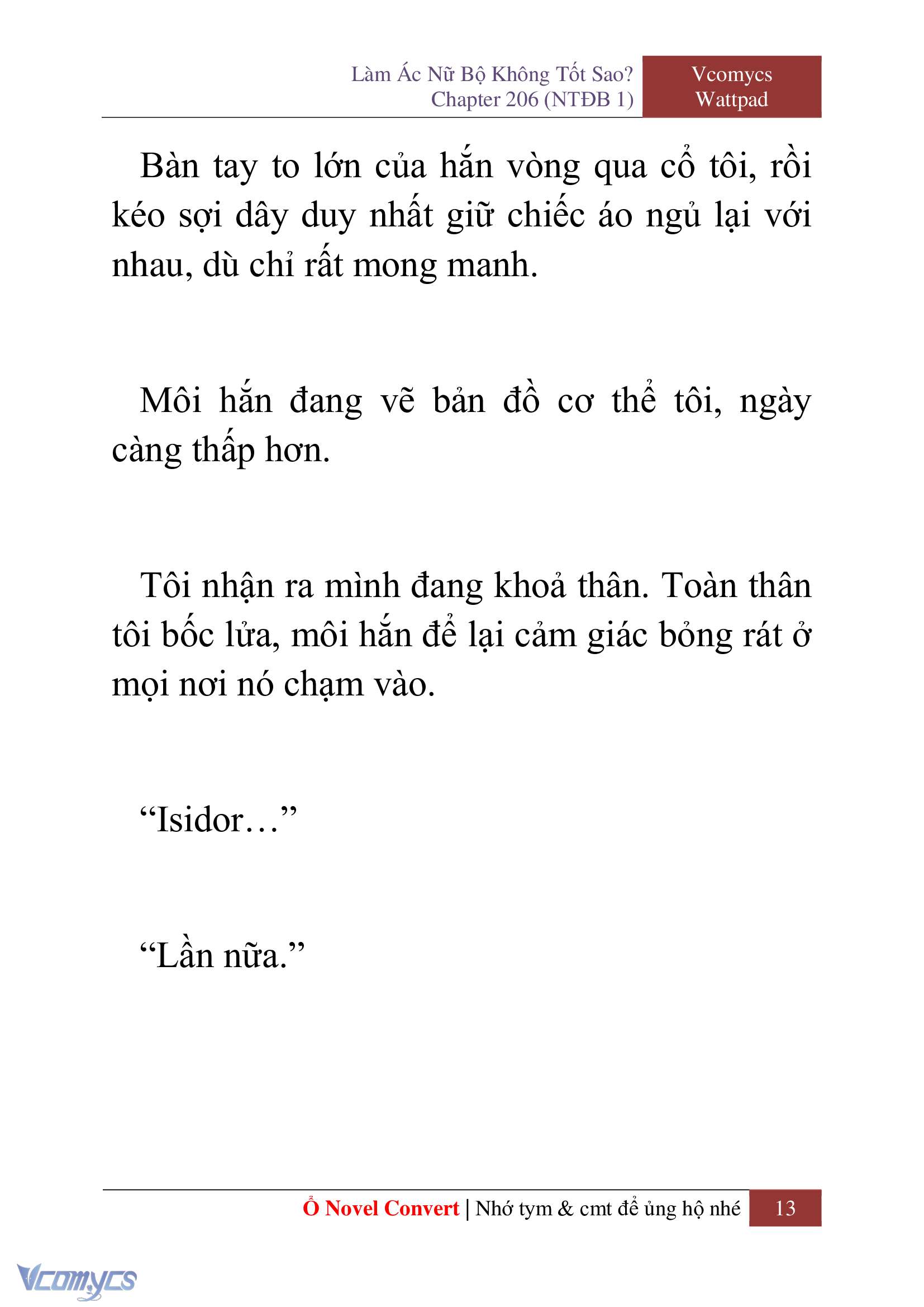 [Novel] Làm Ác Nữ Bộ Không Tốt Sao? Chap 206 - Trang 2