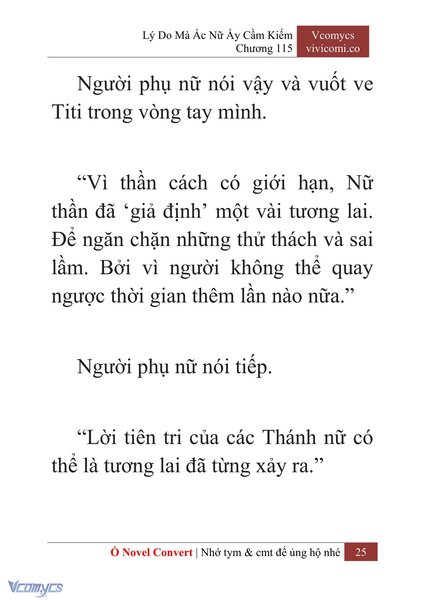[Novel] Lý Do Mà Ác Nữ Ấy Cầm Kiếm Chap 115 - Next 