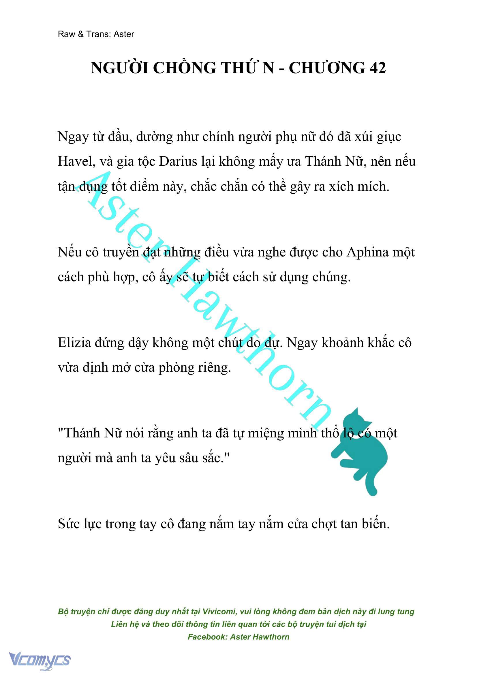 [NOVEL] Người Chồng Thứ N Chap 42 - Trang 2