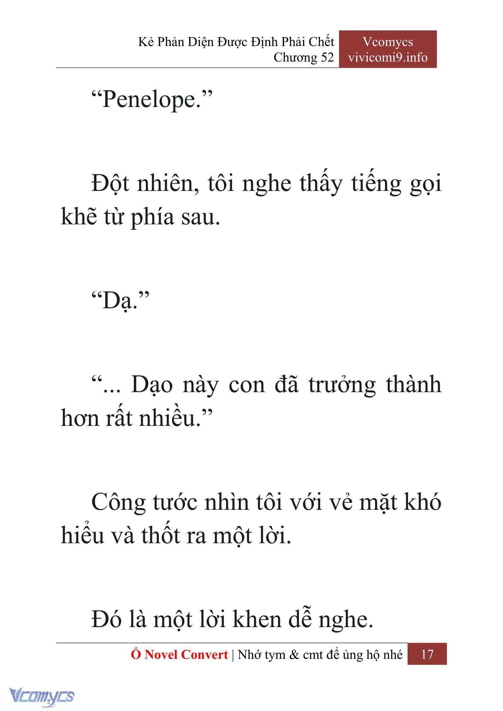 [Novel] Kẻ Phản Diện Được Định Phải Chết Chap 52 - Trang 2
