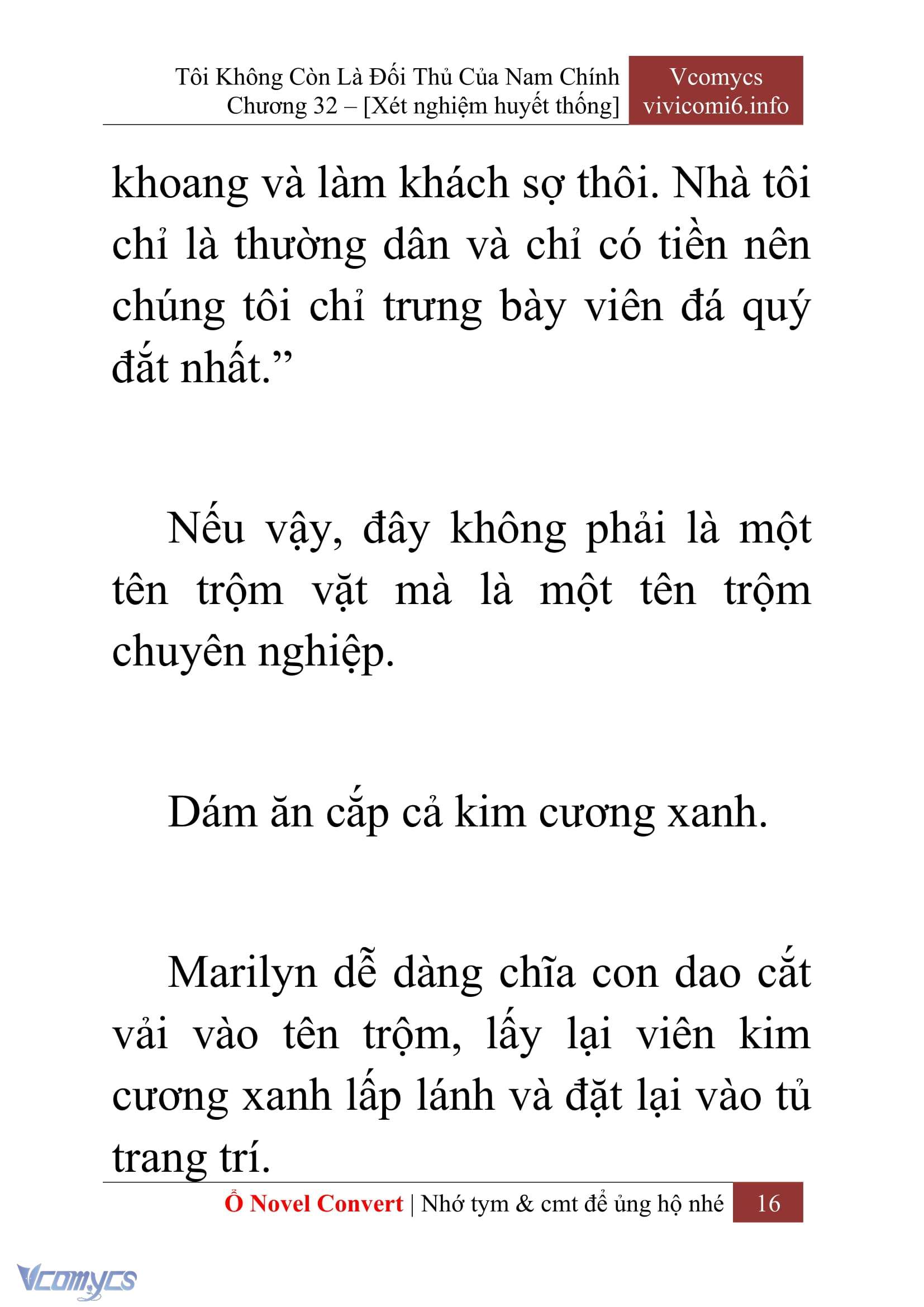 [Novel] Tôi Không Còn Là Đối Thủ Của Nam Chính Chap 32 - Trang 2