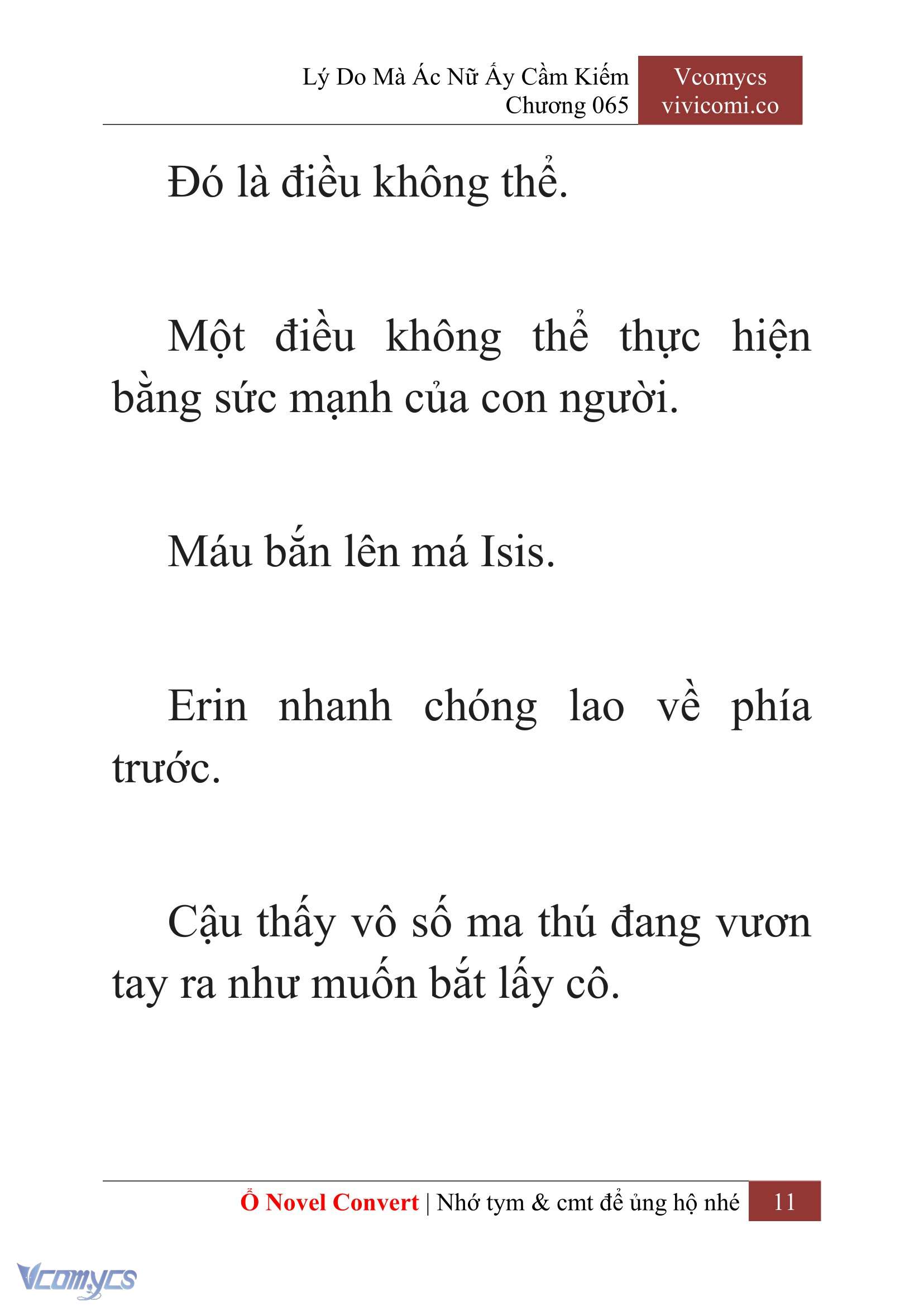 [Novel] Lý Do Mà Ác Nữ Ấy Cầm Kiếm Chap 65 - Trang 2