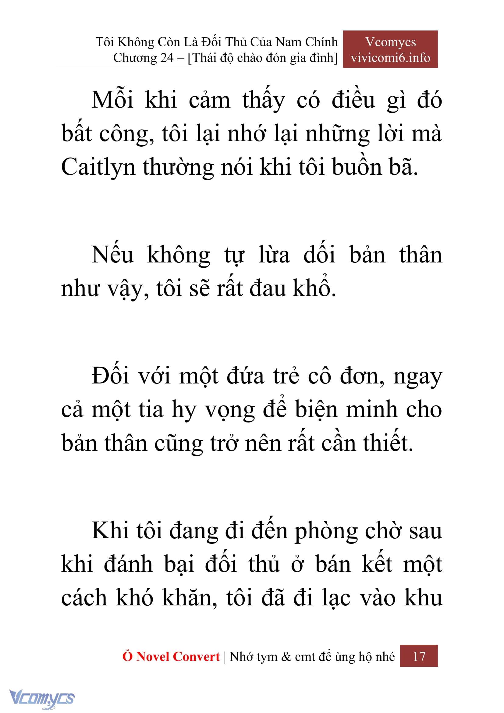 [Novel] Tôi Không Còn Là Đối Thủ Của Nam Chính Chap 24 - Trang 2
