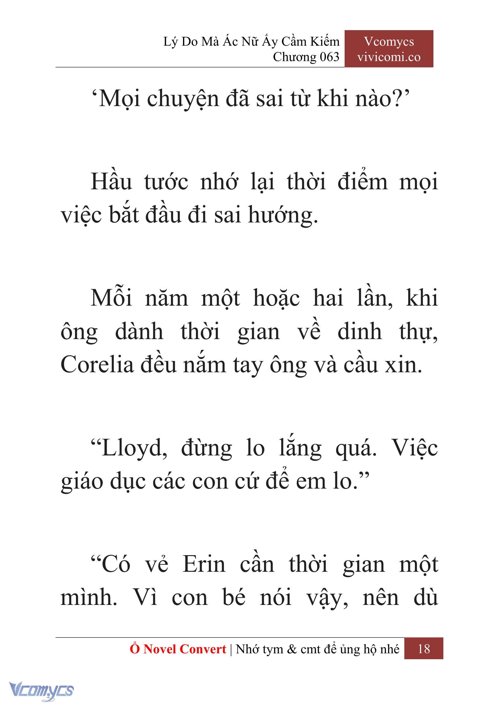 [Novel] Lý Do Mà Ác Nữ Ấy Cầm Kiếm Chap 63 - Trang 2