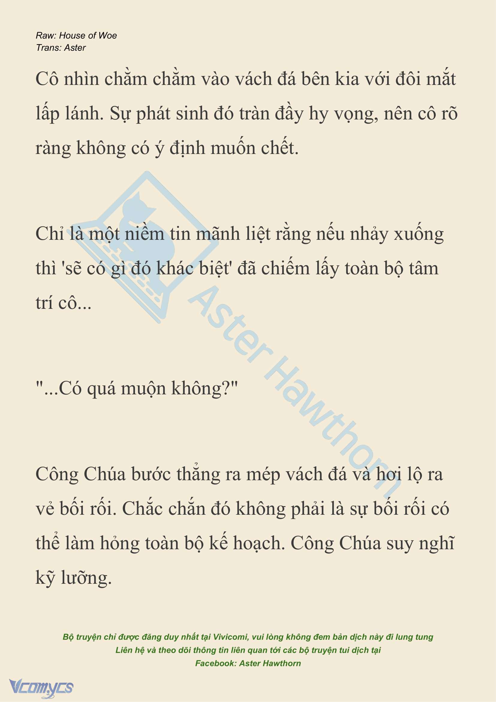 [NOVEL] Dành Cho Các Nữ Thần: Dành cho Psyche Chap 15 - Trang 2