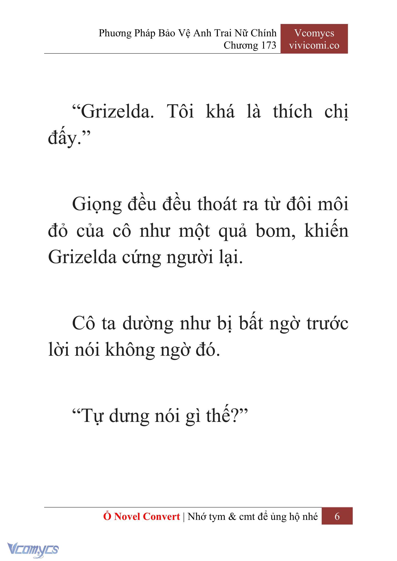 [Novel] Phương Pháp Bảo Vệ Anh Trai Nữ Chính Chap 173 - Trang 2