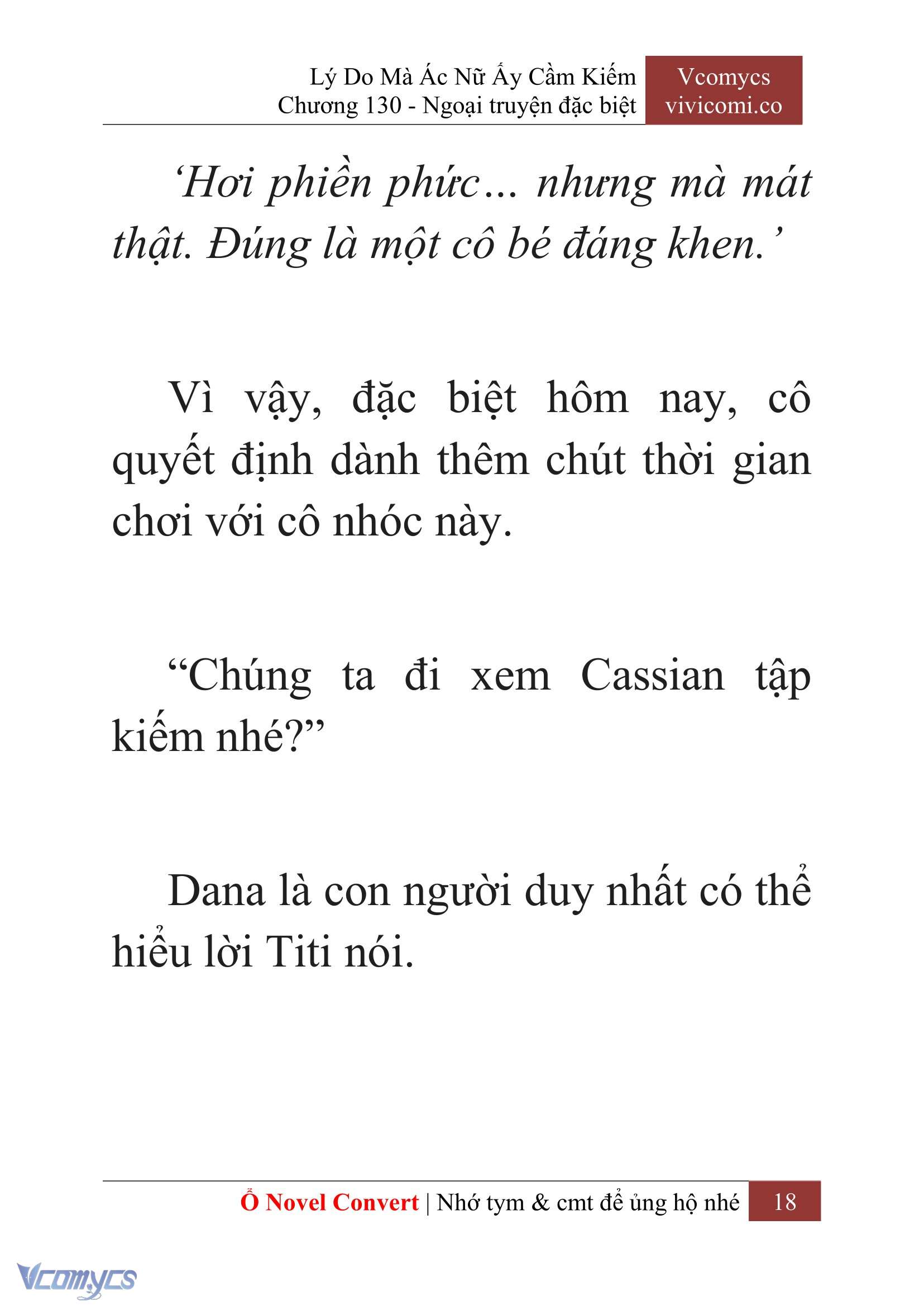 [Novel] Lý Do Mà Ác Nữ Ấy Cầm Kiếm Chap 130 - Trang 2
