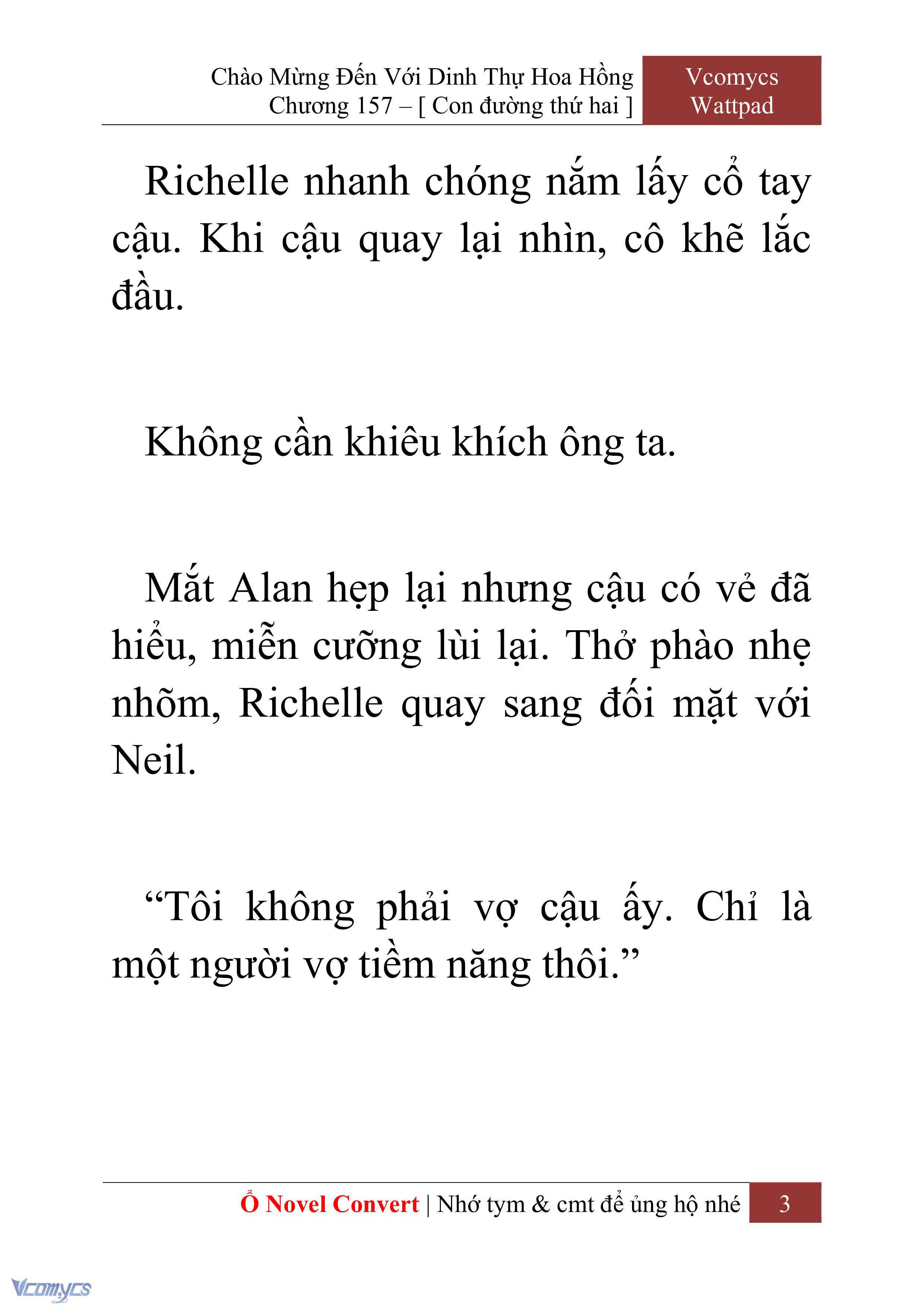 [Novel] Chào Mừng Đến Với Dinh Thự Hoa Hồng Chap 157 - Trang 2