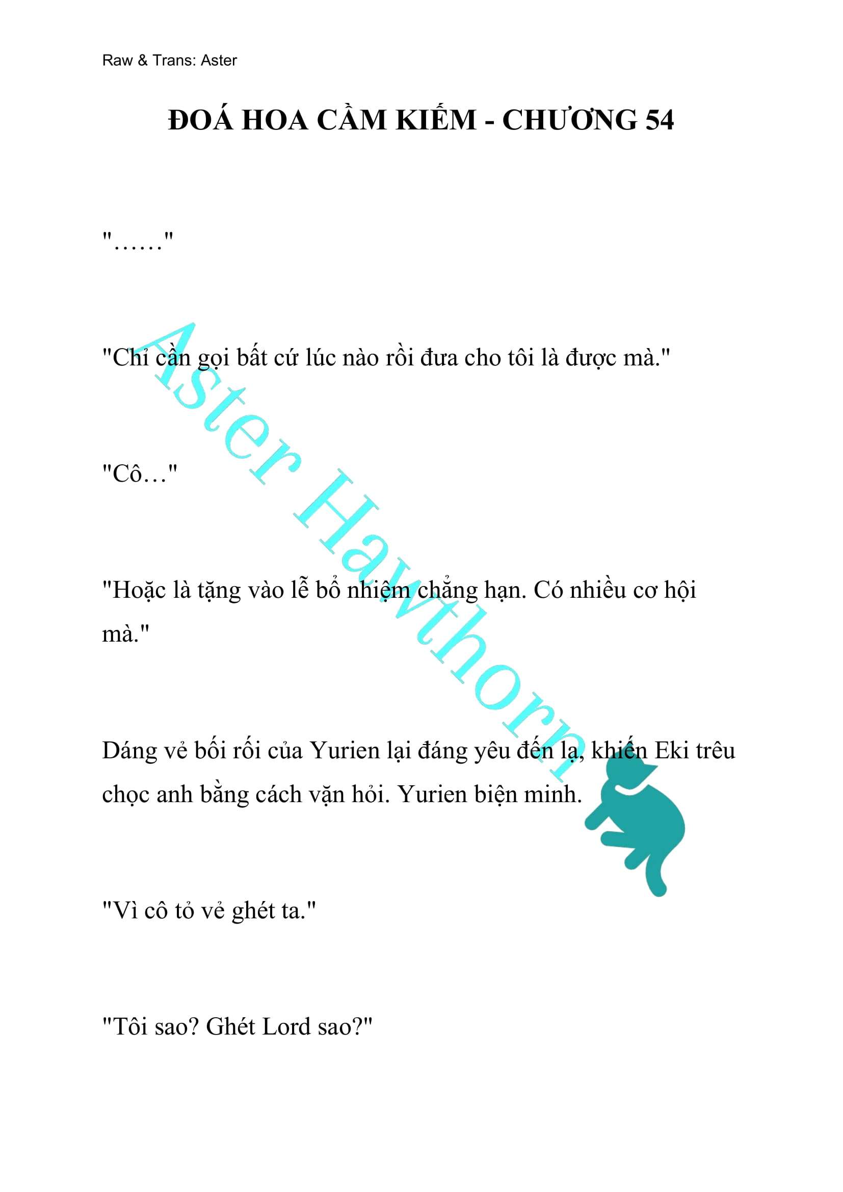 [NOVEL] Đóa Hoa Cầm Kiếm Chap 54 - Trang 2