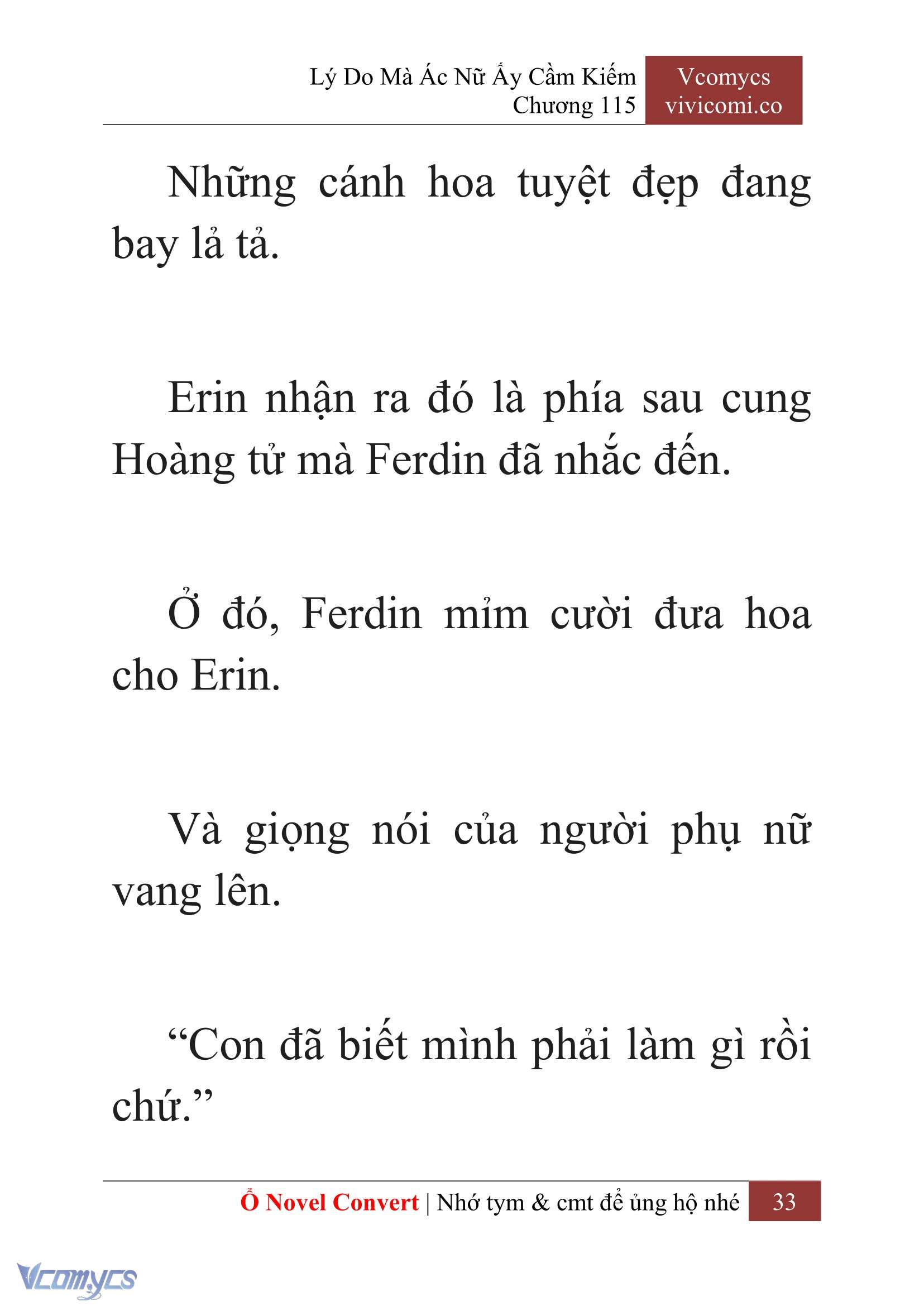 [Novel] Lý Do Mà Ác Nữ Ấy Cầm Kiếm Chap 115 - Next 