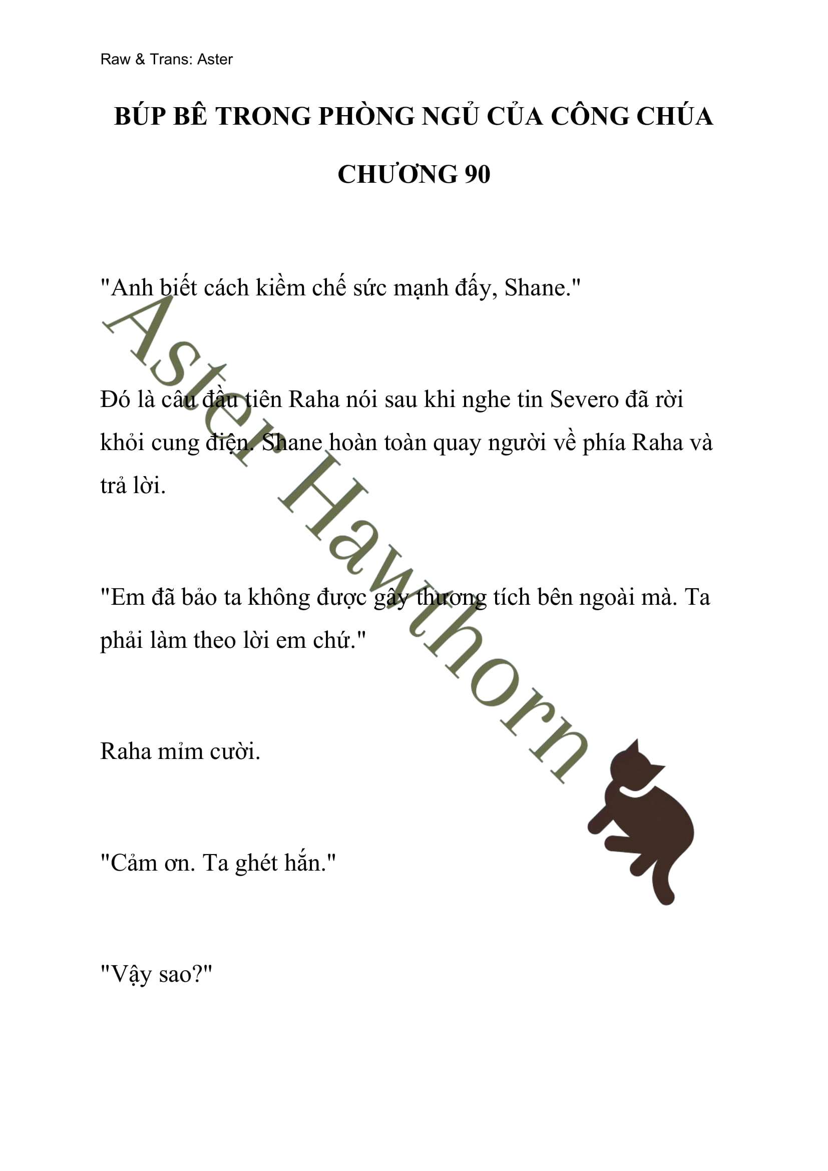 [NOVEL] Búp Bê Trong Phòng Ngủ Của Công Chúa Chap 90 - Trang 2