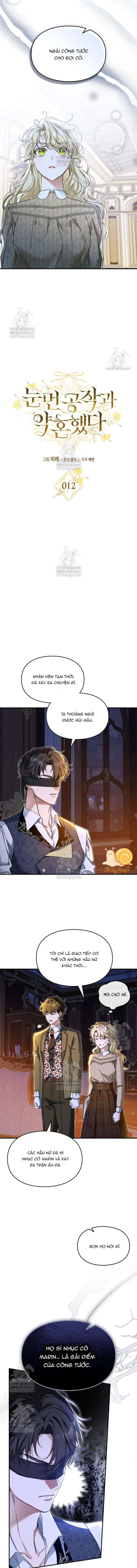 Tôi Đã Đính Hôn Với Vị Công Tước Mù Chap 12 - Trang 2