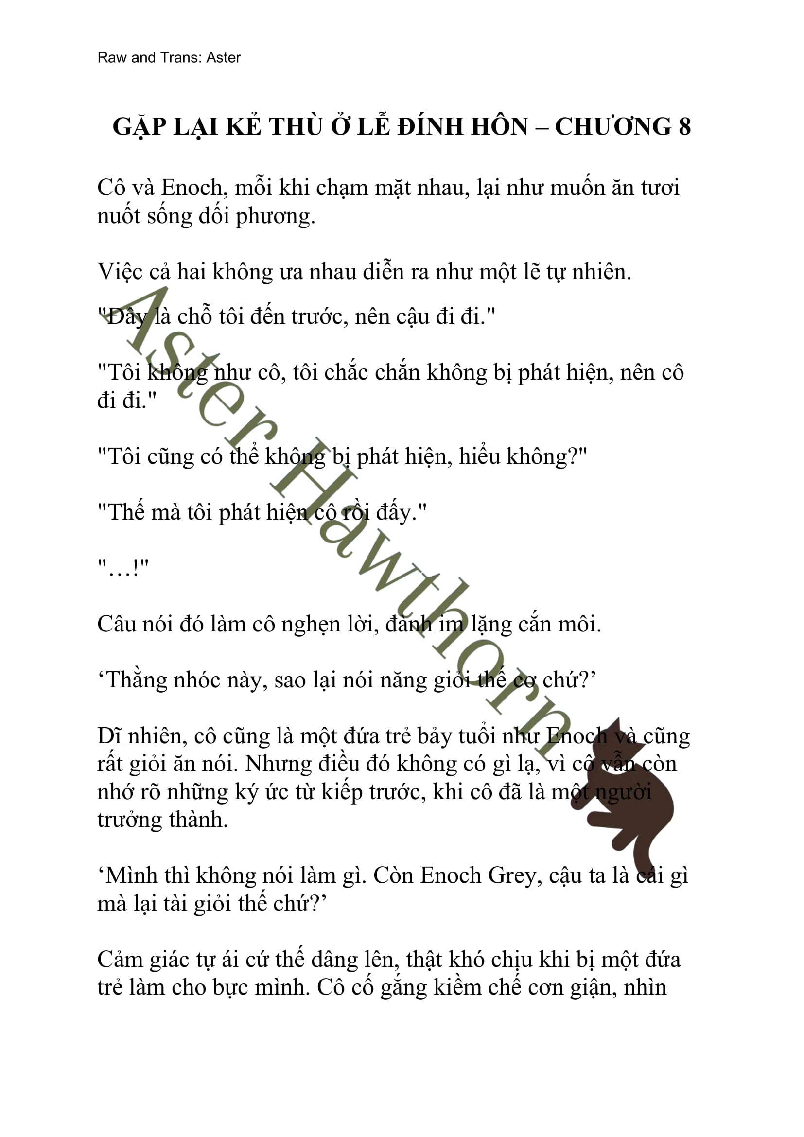 [NOVEL] Gặp Lại Kẻ Thù Ở Lễ Đính Hôn Chap 8 - Trang 2