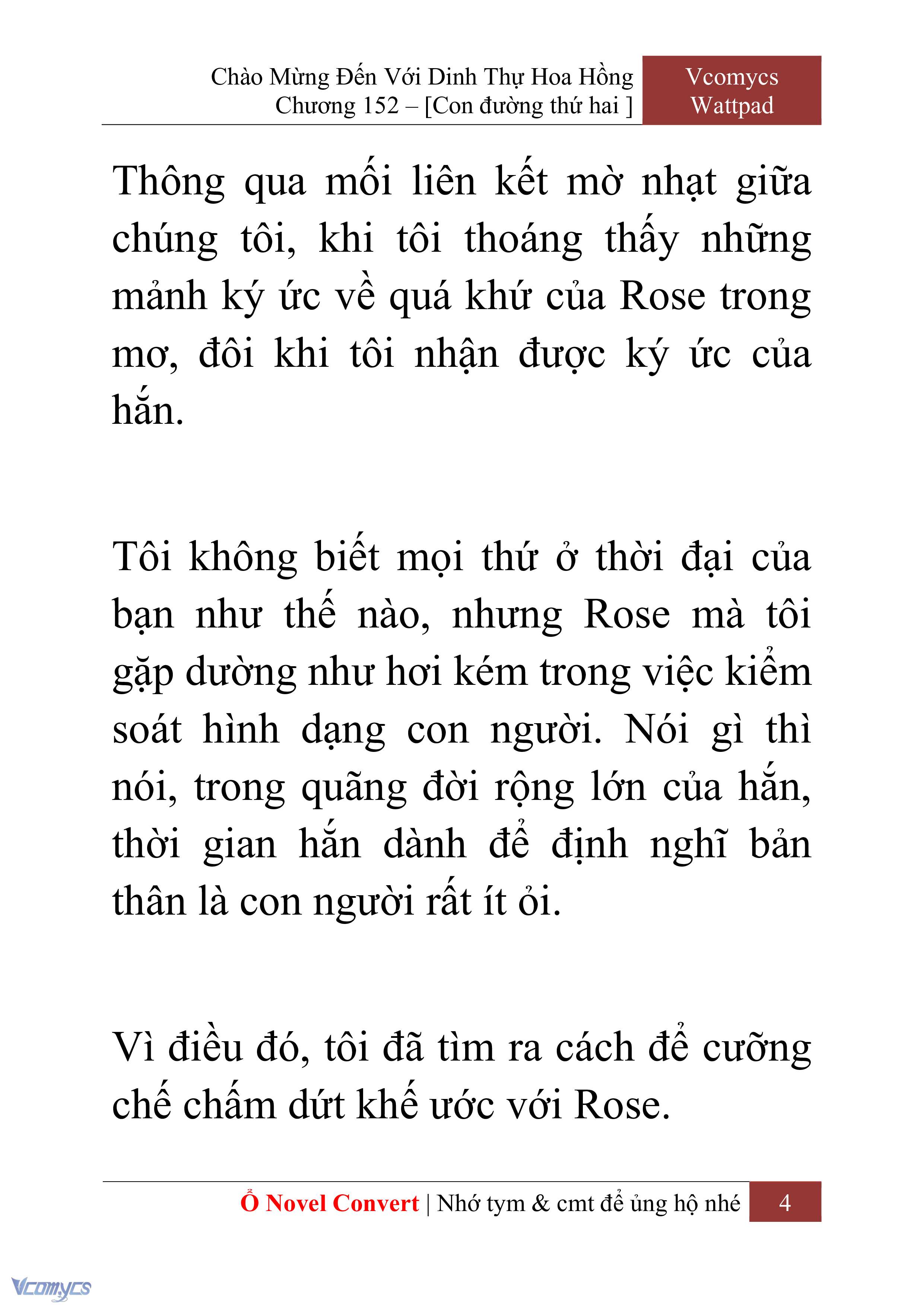 [Novel] Chào Mừng Đến Với Dinh Thự Hoa Hồng Chap 152 - Trang 2