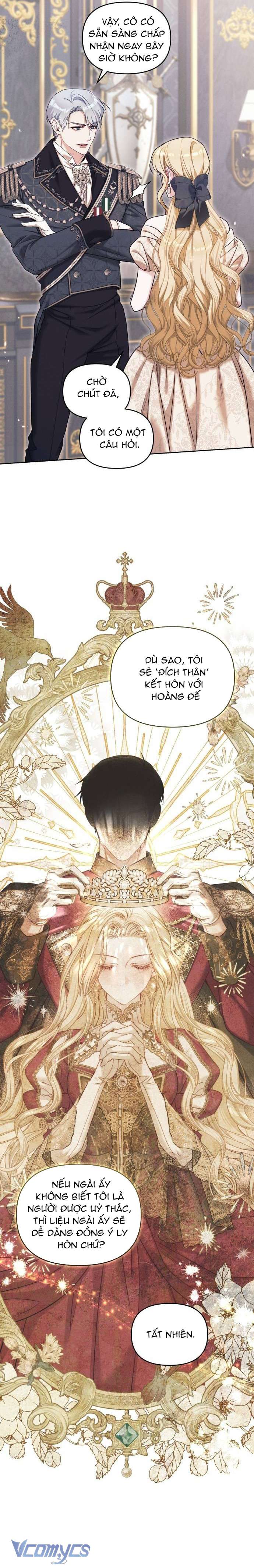 Tôi Đã Trải Qua Đêm Đầu Tiên Dù Chỉ Là Hoàng Hậu Thay Thế Chap 1 - Trang 2