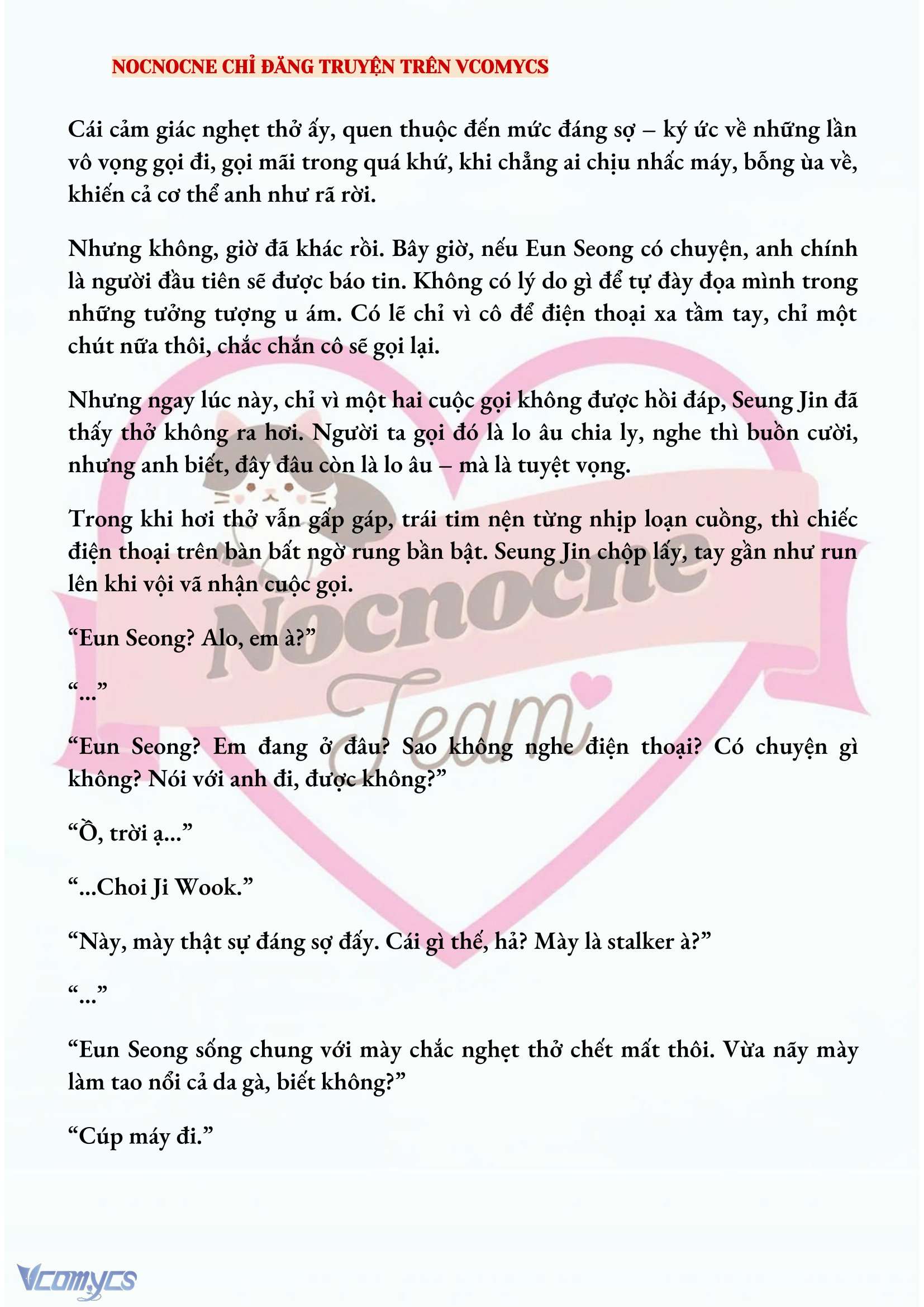 [FULL] [NOVEL] CHÚNG TA KẾT THÚC VÀO MÙA THU Chap 79 - Trang 2