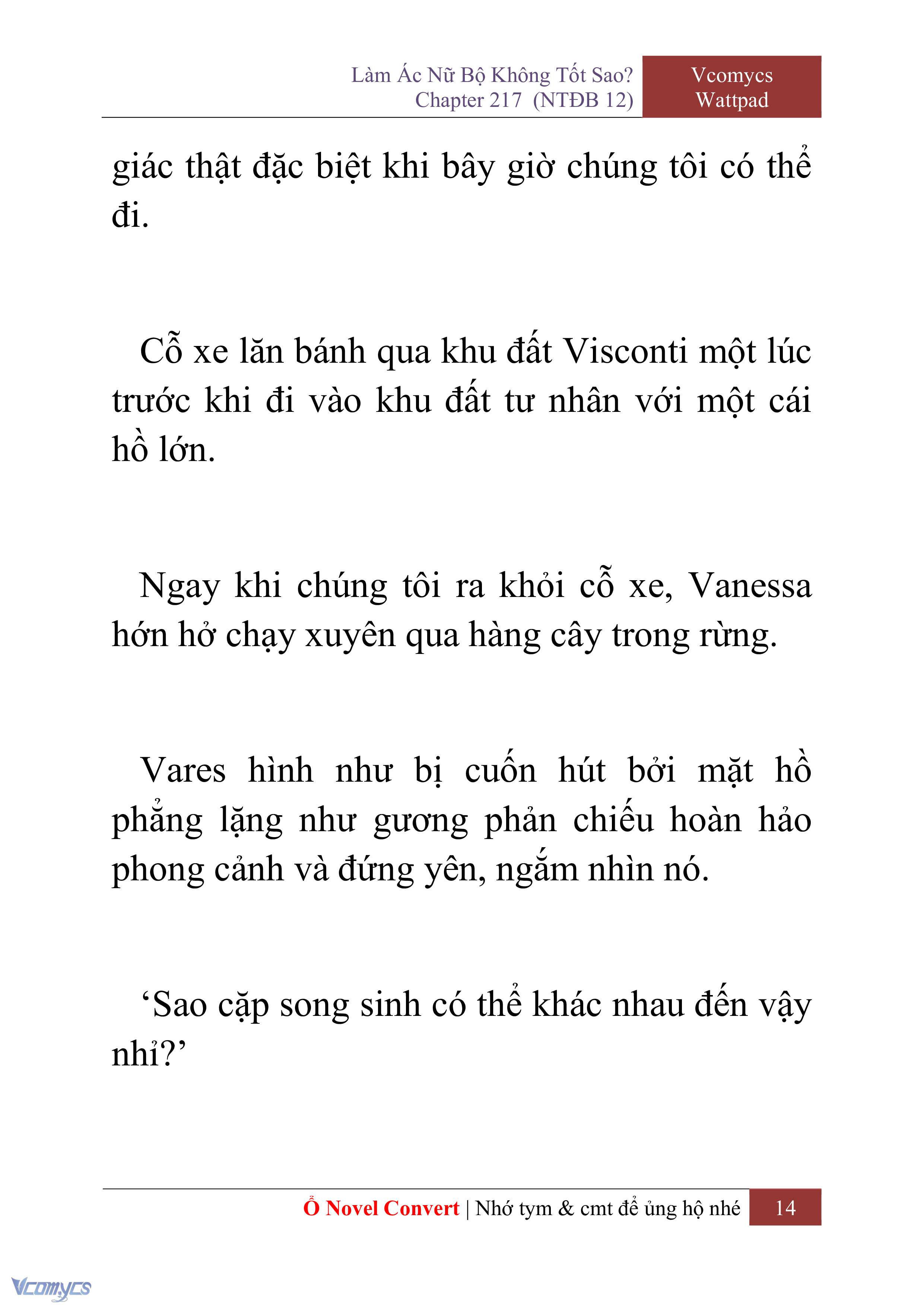 [Novel] Làm Ác Nữ Bộ Không Tốt Sao? Chap 217 - Trang 2