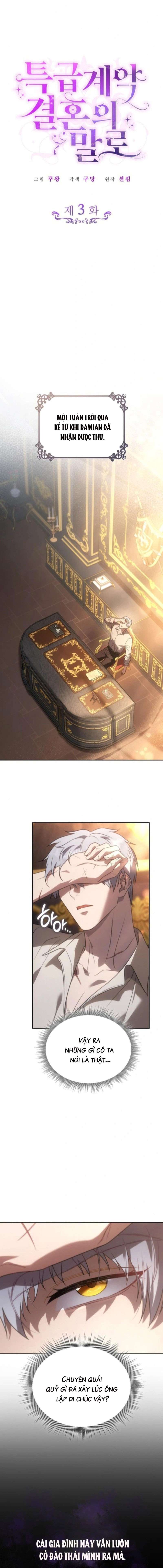 Kết cục của cuộc hôn nhân hợp đồng cao cấp Chap 3 - Trang 2