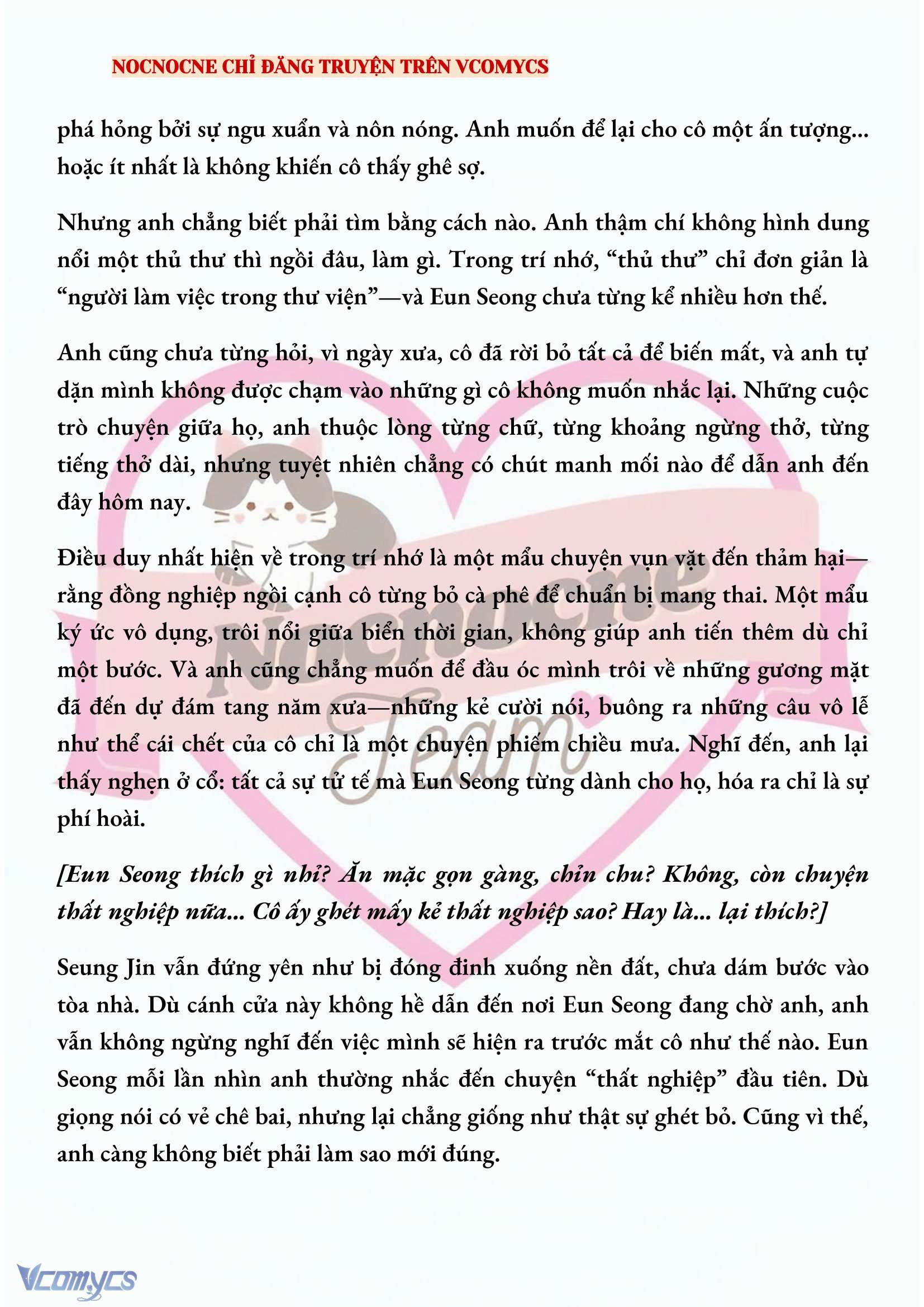 [NOVEL] CHÚNG TA KẾT THÚC VÀO MÙA THU Chap 62 - Next Chap 63