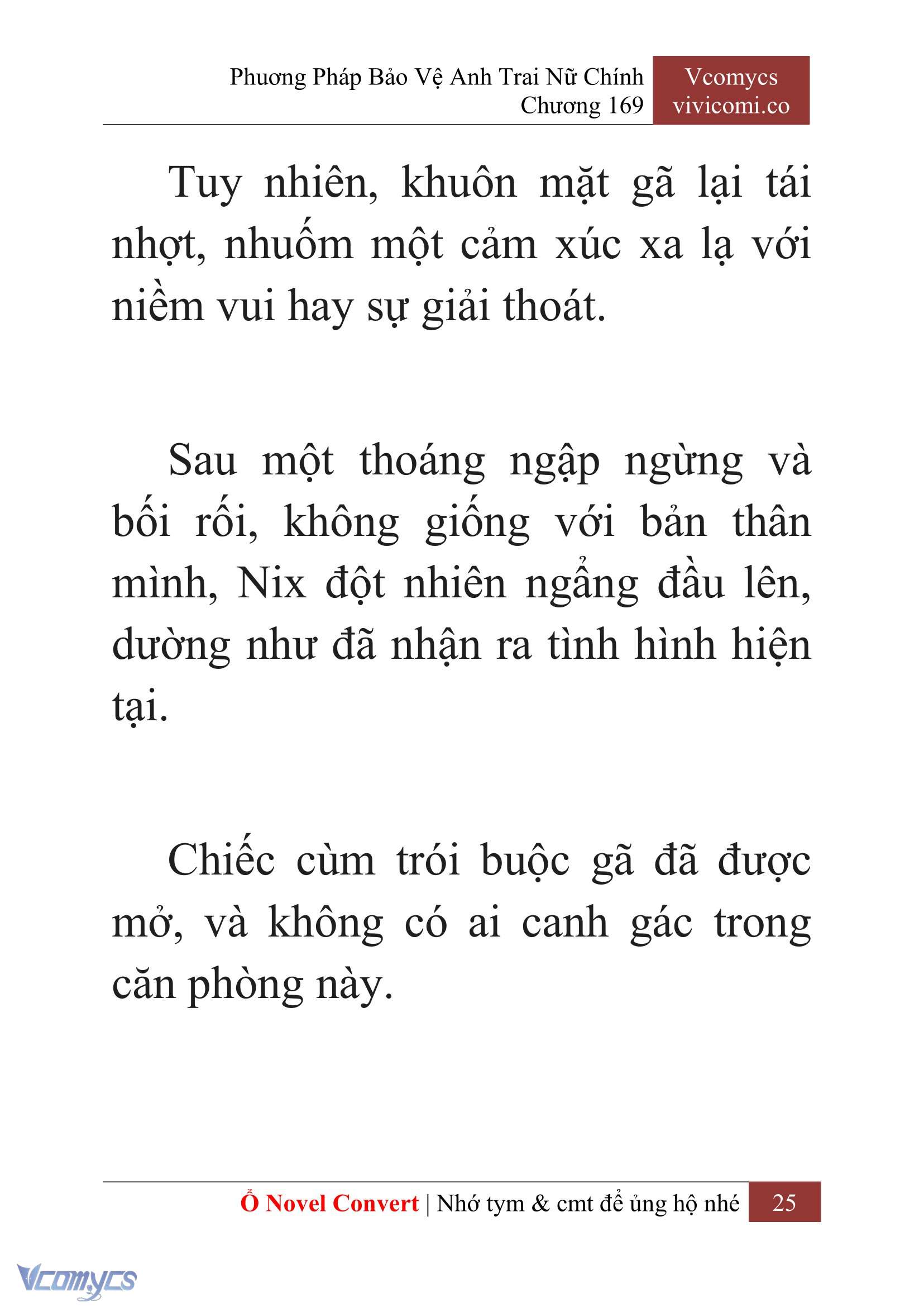[Novel] Phương Pháp Bảo Vệ Anh Trai Nữ Chính Chap 169 - Trang 2