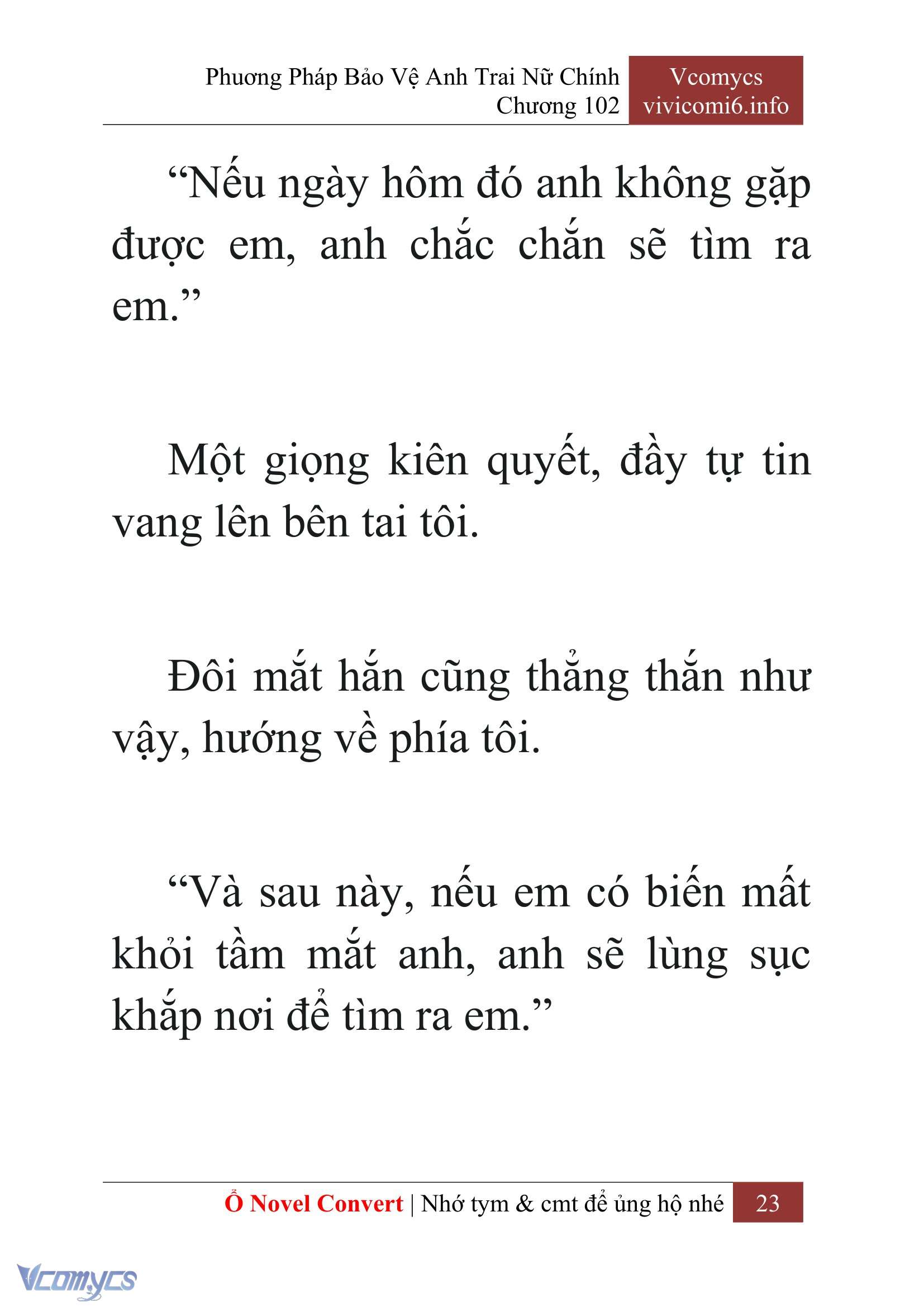 [Novel] Phương Pháp Bảo Vệ Anh Trai Nữ Chính Chap 102 - Trang 2