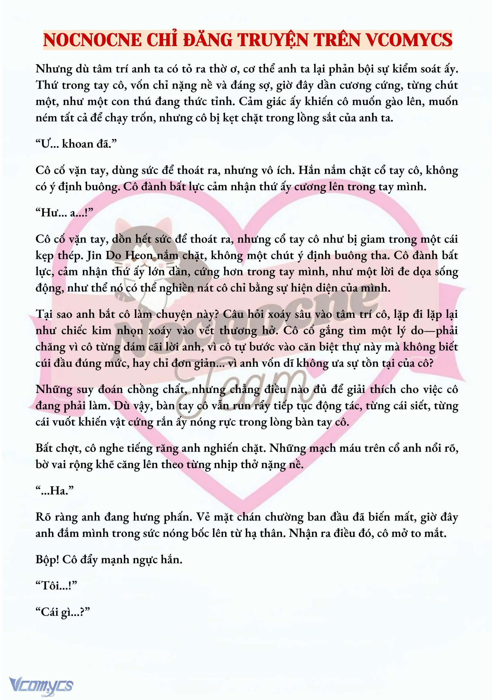 [NOVEL] MANG THAI, CƯỠNG ĐOẠT Chap 10 - Trang 2