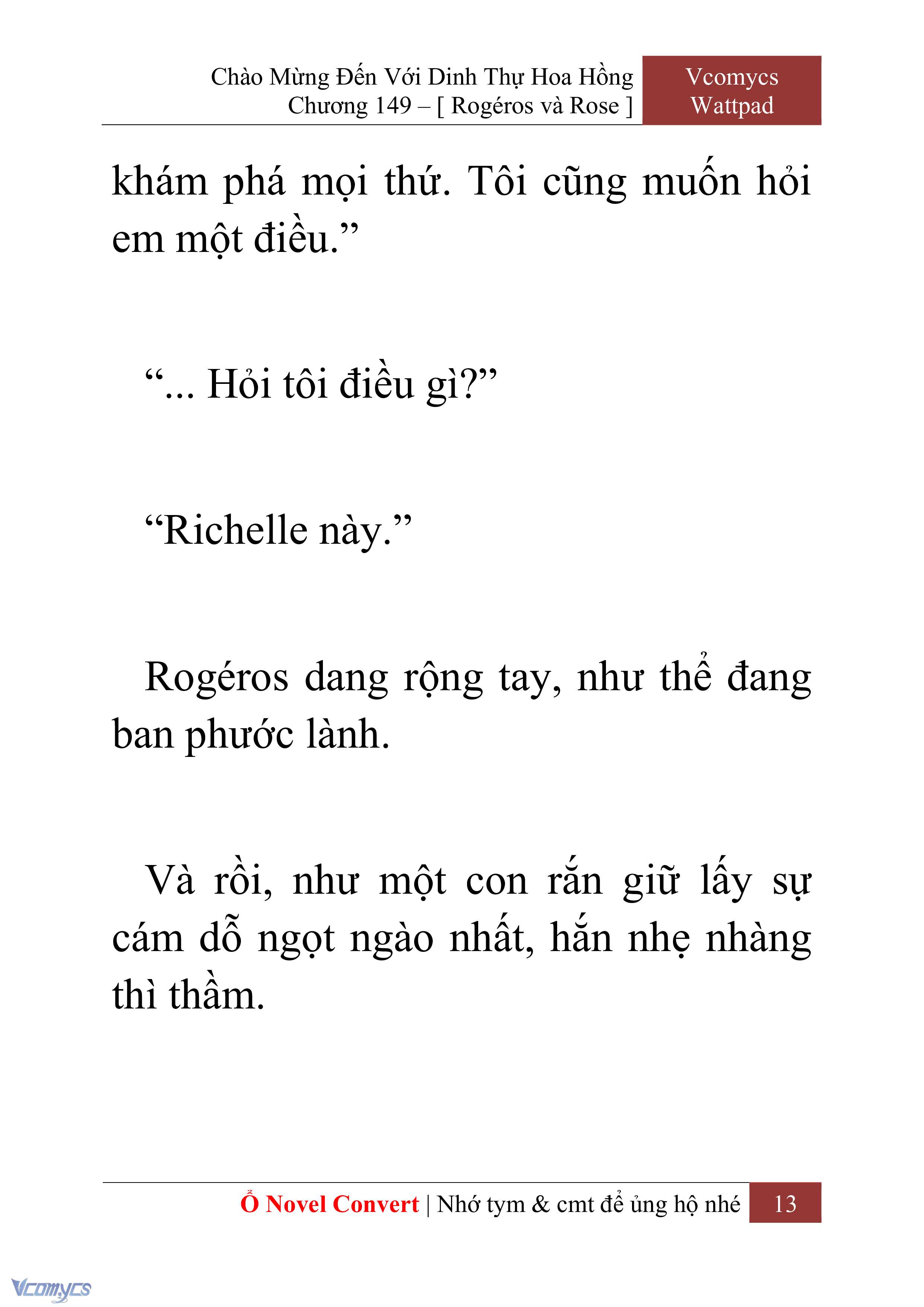 [Novel] Chào Mừng Đến Với Dinh Thự Hoa Hồng Chap 149 - Trang 2