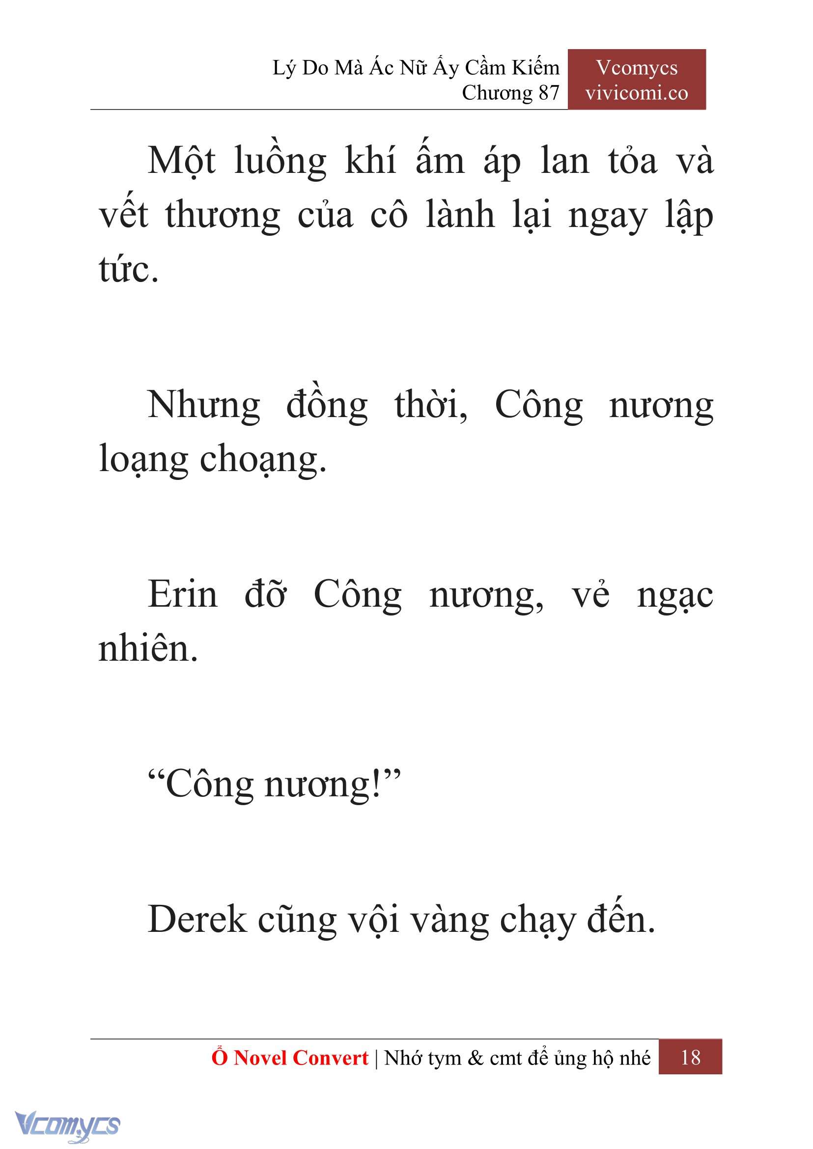[Novel] Lý Do Mà Ác Nữ Ấy Cầm Kiếm Chap 87 - Trang 2