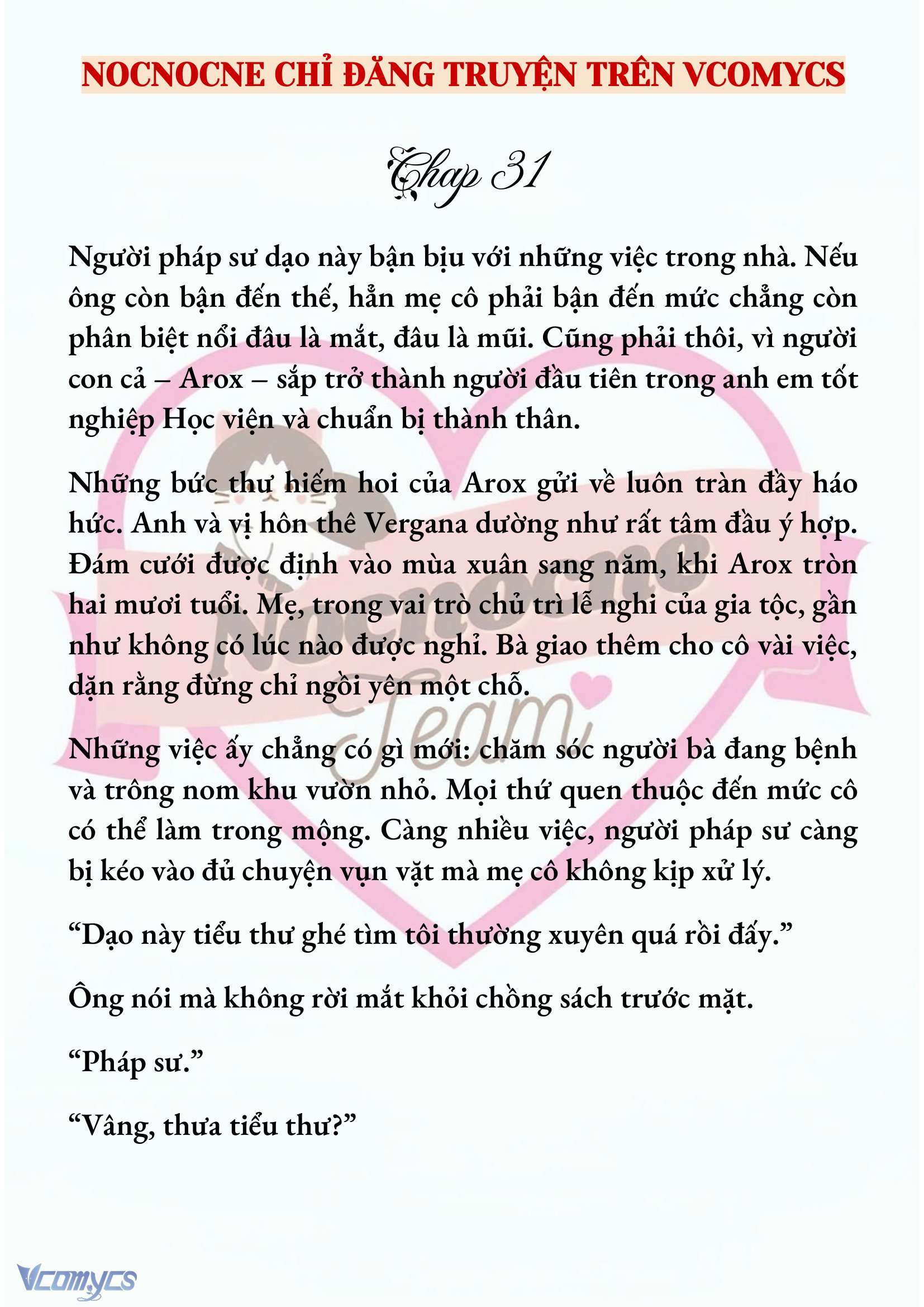 [NOVEL] CÁ RỪNG KHÔN NGOAN Chap 31 - Trang 2