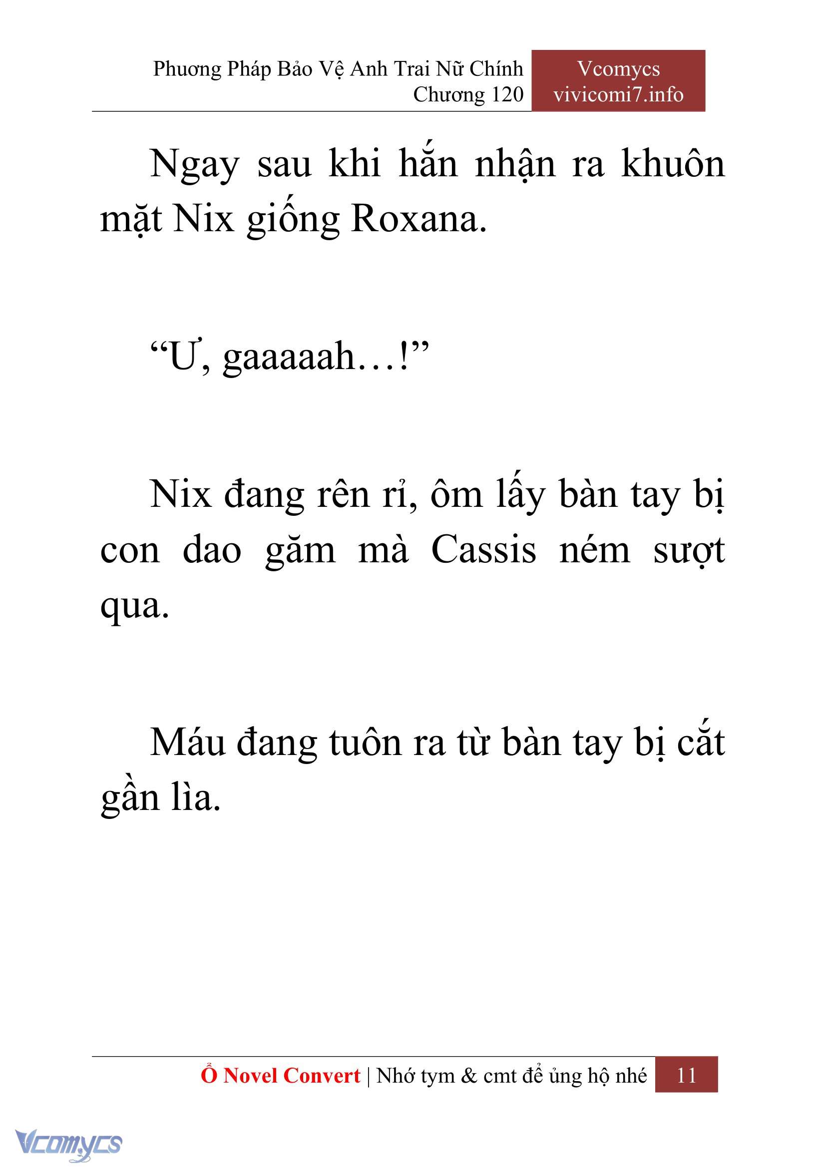 [Novel] Phương Pháp Bảo Vệ Anh Trai Nữ Chính Chap 120 - Trang 2